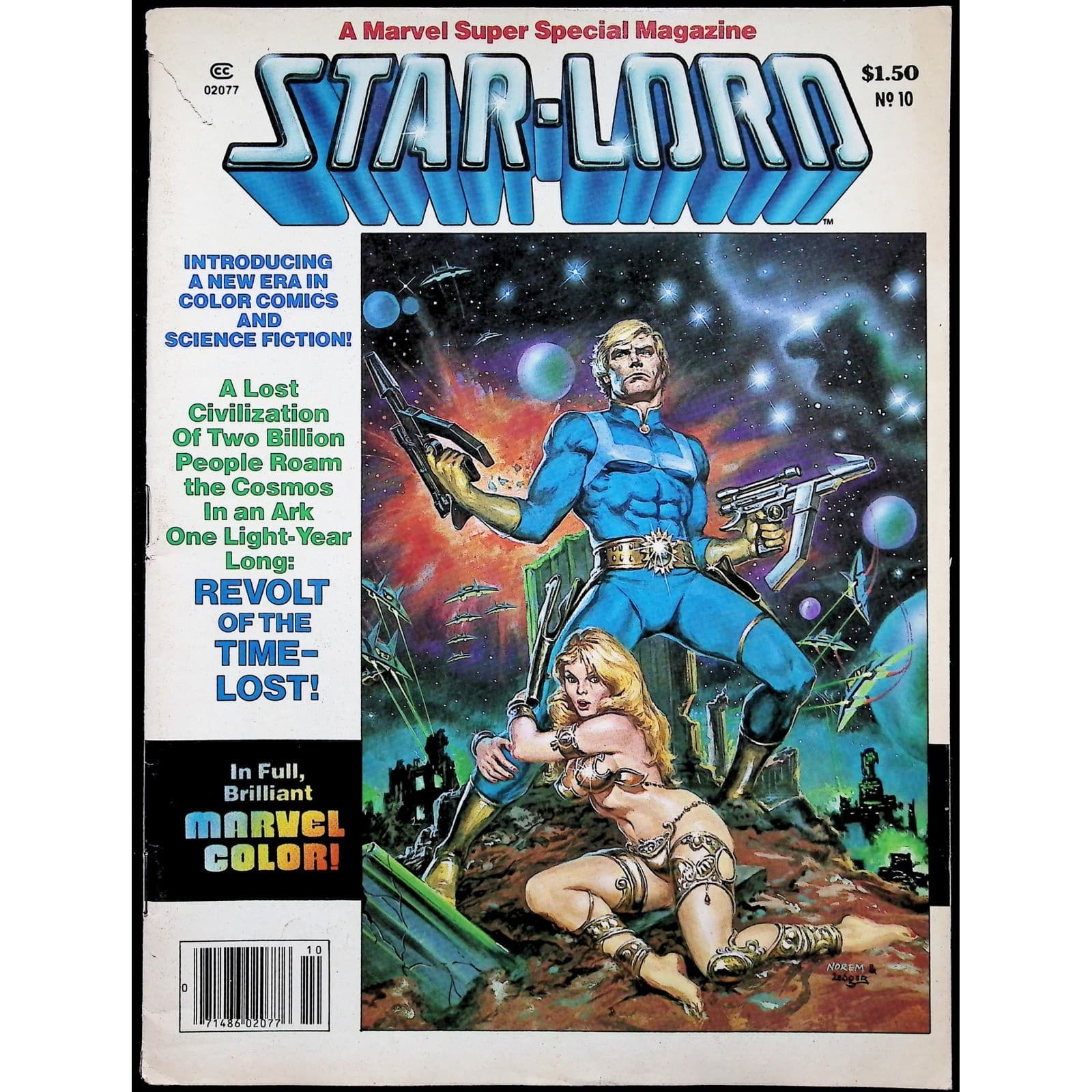 Marvel Super Special #10 Star-Lord 1st Color Appearance Magazine 1979 Key