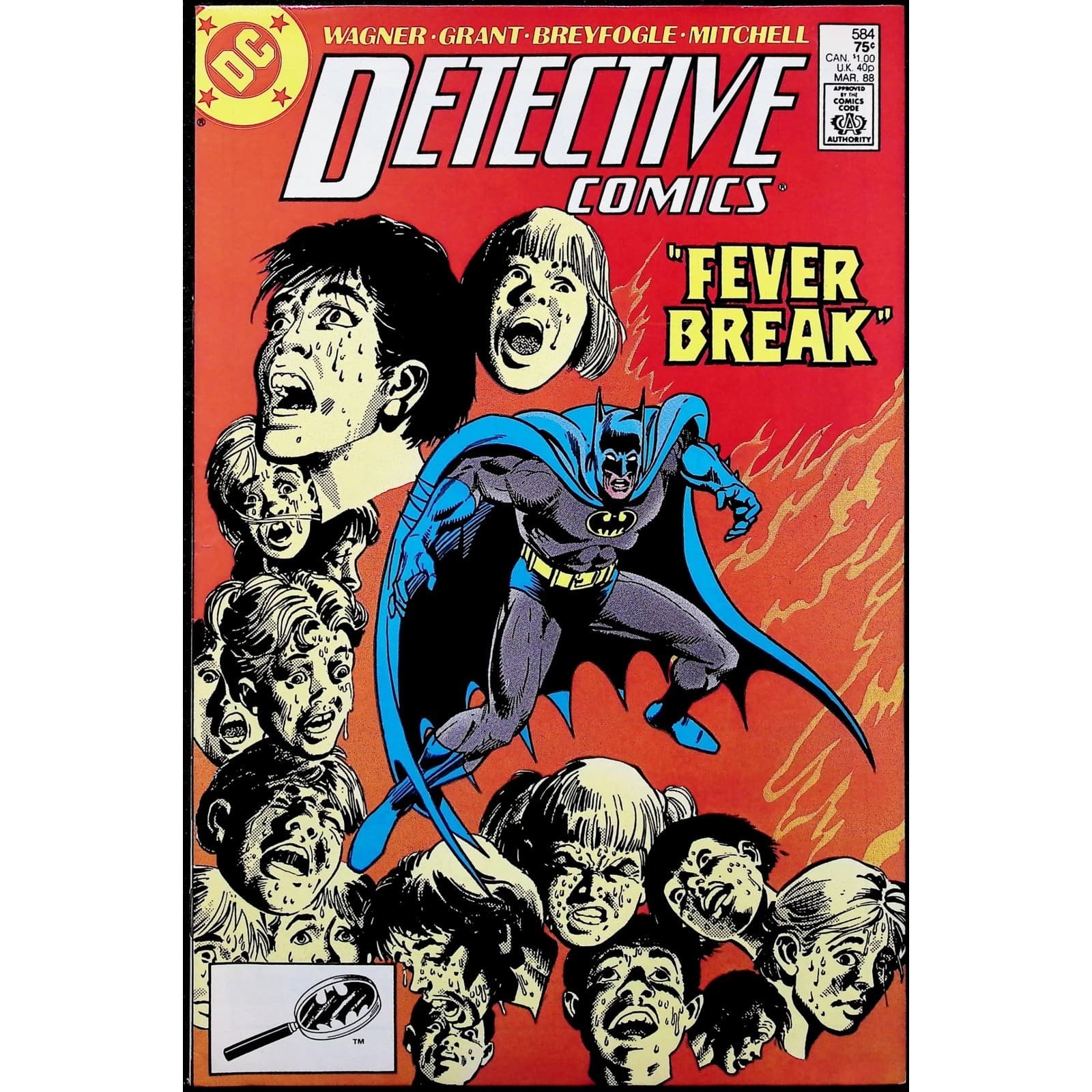 Detective Comics #584 2nd Ventriloquist Scarface Norm Breyfogle Art 1988 VF