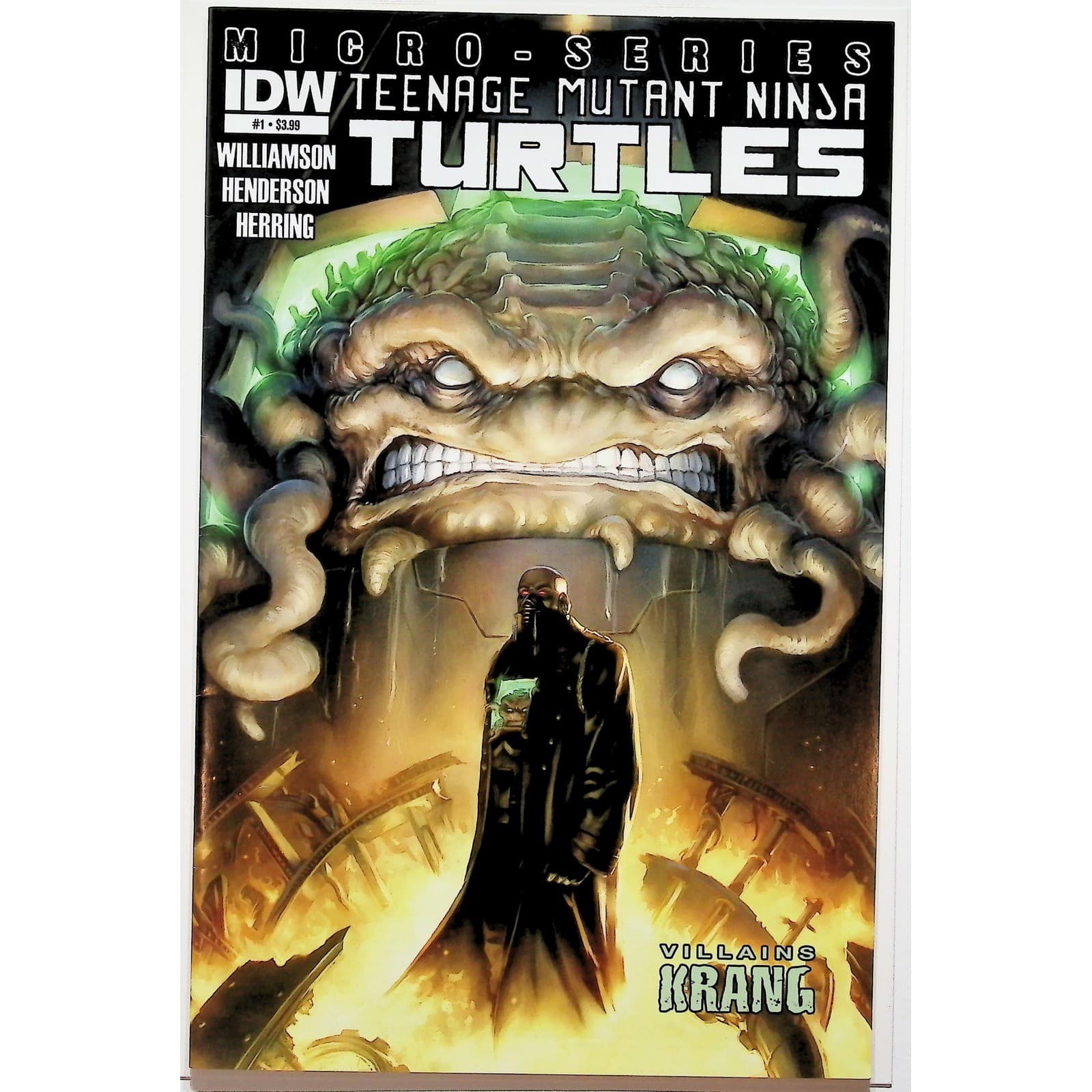 IDW Teenage Mutant Ninja Turtles Micro-Series Villains Krang #1 Comic