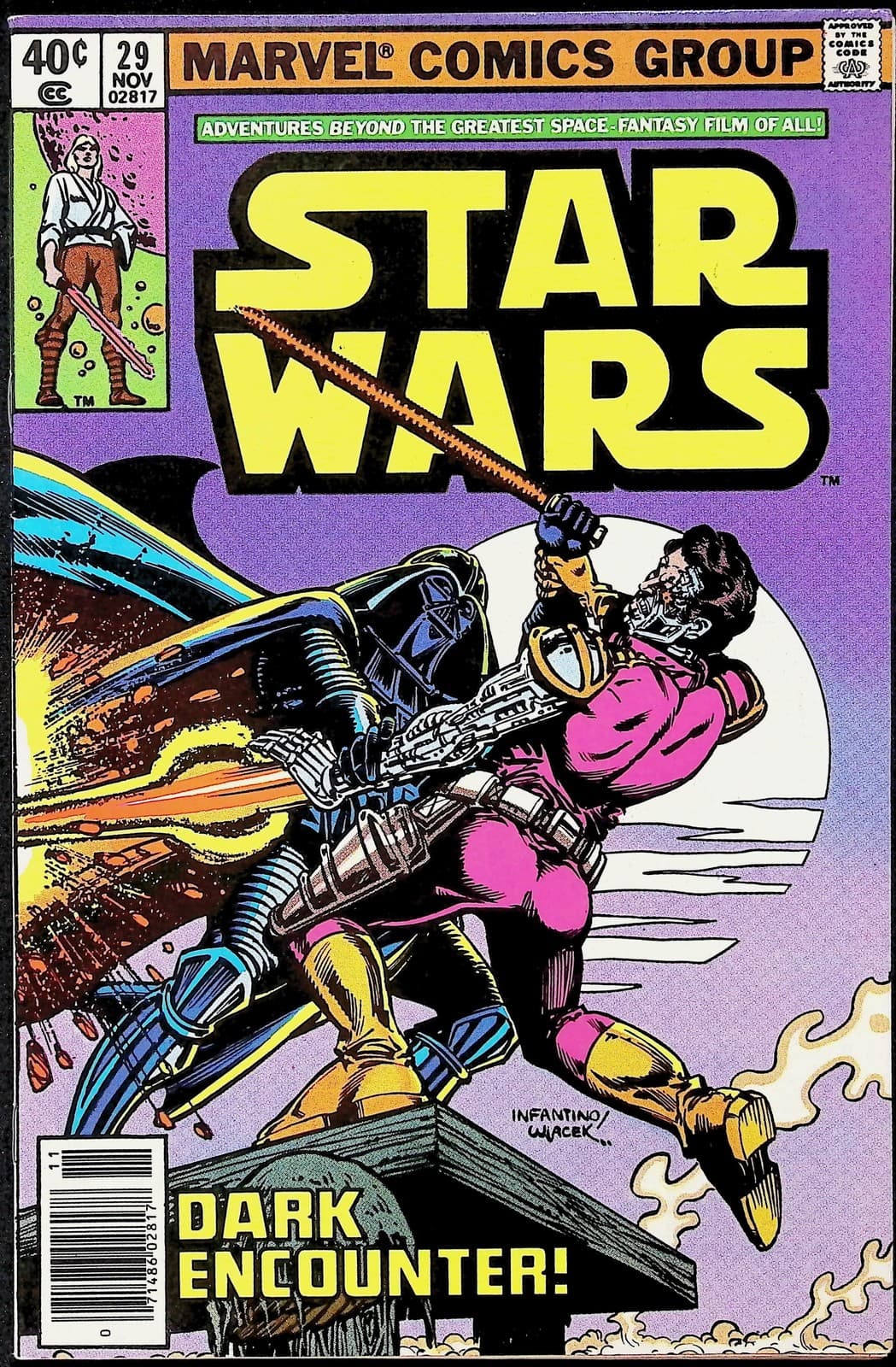 Star Wars #29 Marvel Comic Book 1979 Darth Vader Luke Skywalker Newsstand