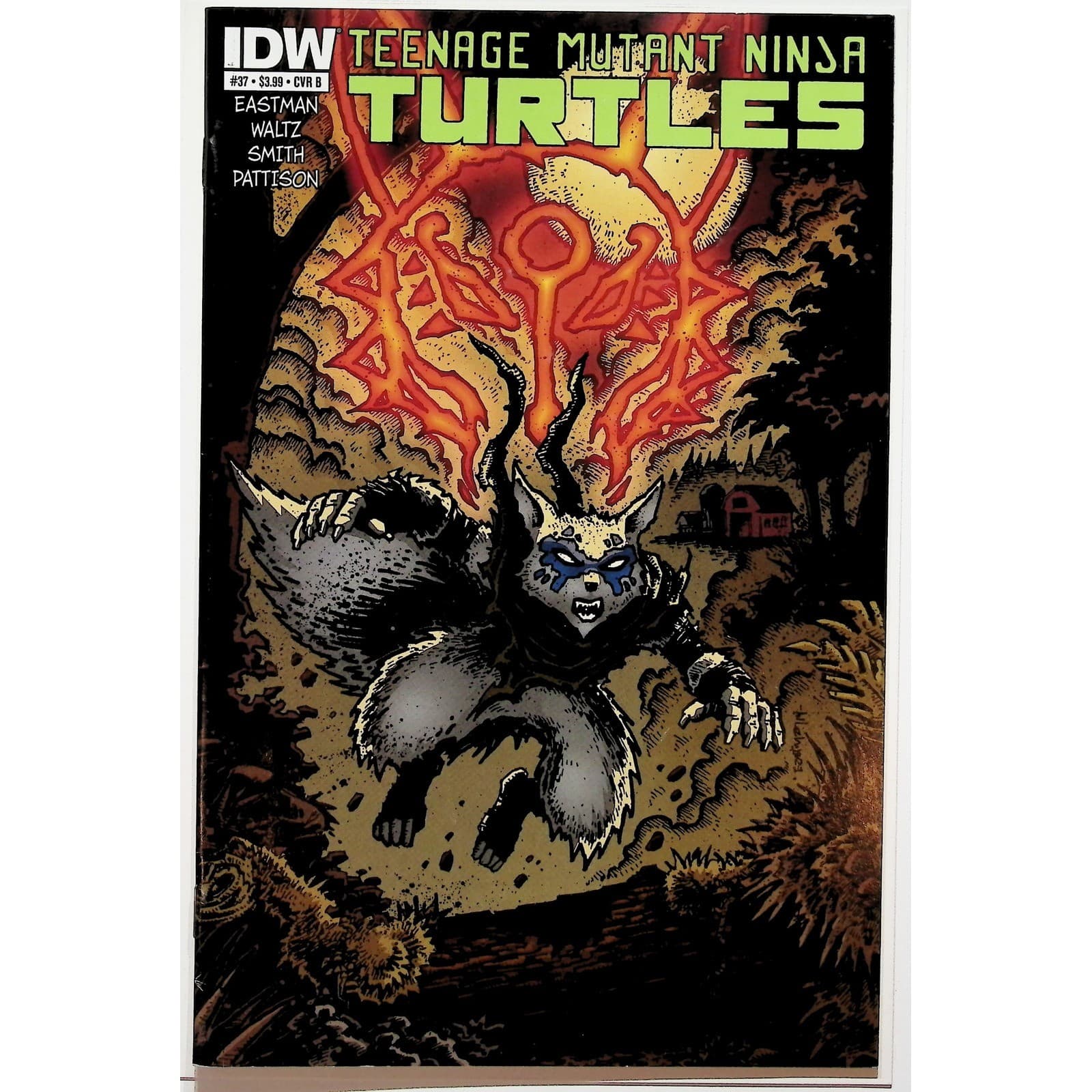 IDW Teenage Mutant Ninja Turtles TMNT Comic Book Issue #37 1st app. Bludgeon