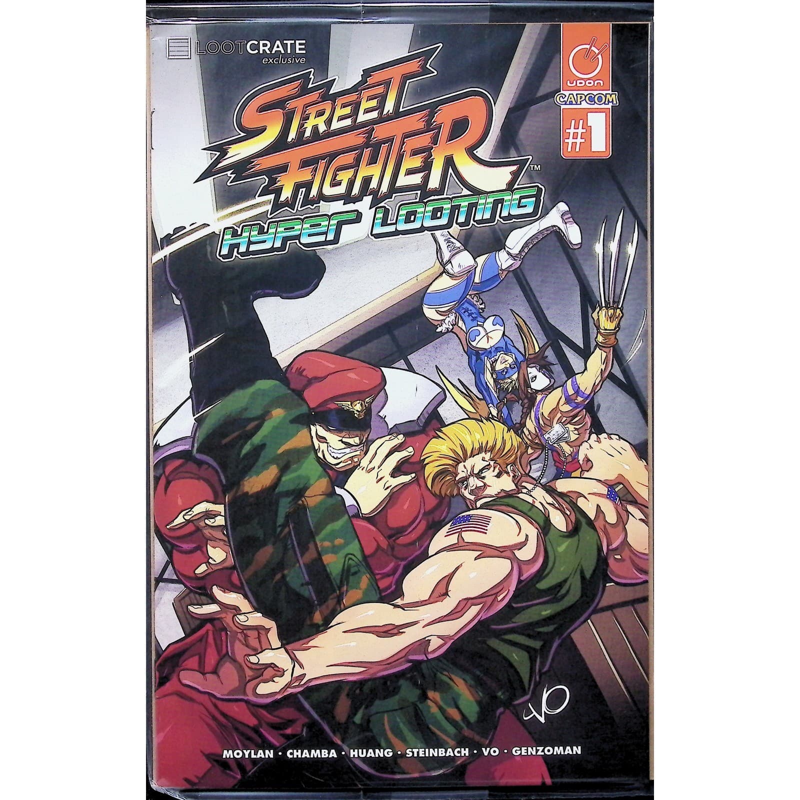 Street Fighter Hyper Looting #1 Udon Loot Crate Variant Comic Book