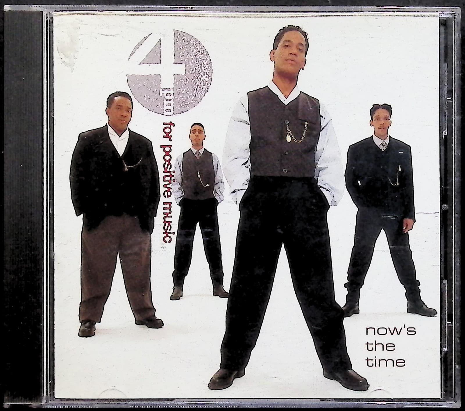4 P.M. CD Now's The Time R&B Soul Album London Records 1994 0422-828879-2
