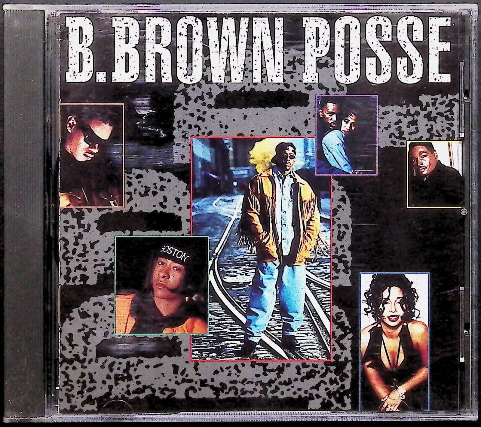 B Brown Posse CD Self Titled 1993 MCA Hip Hop R&B Rap Album Bobby Brown Music