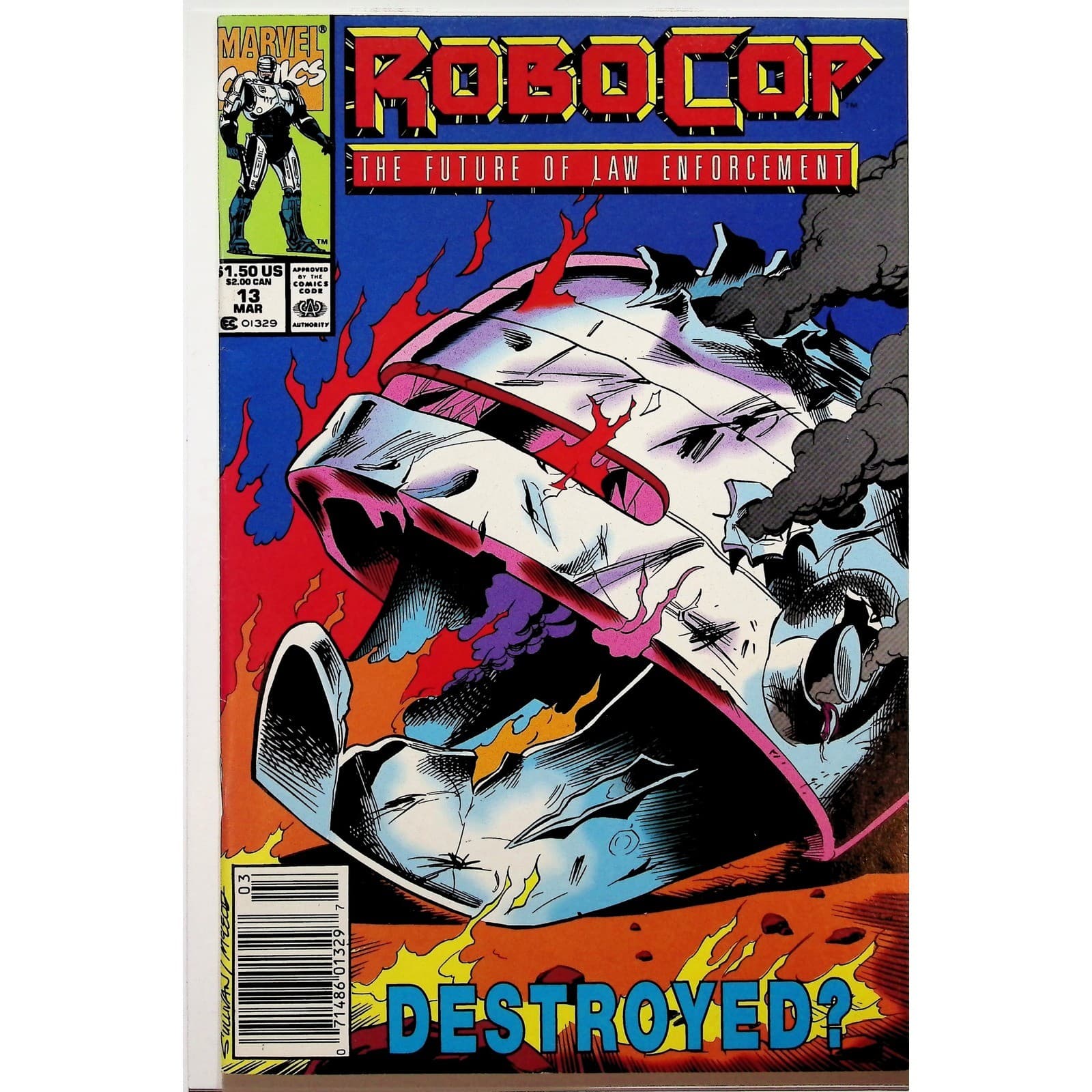 RoboCop The Future of Law Enforcement Comic Book Issue #13 - Newsstand
