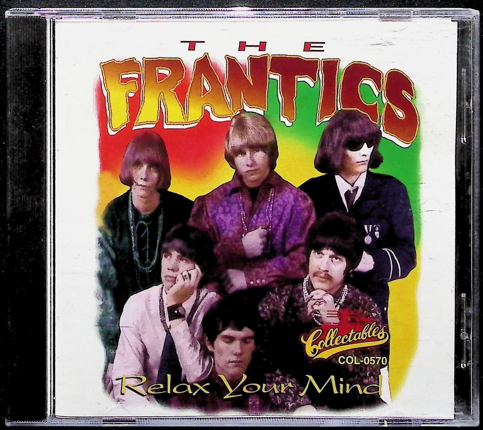 Vintage The Frantics CD Relax Your Mind 1994 Psychedelic Rock Collectables