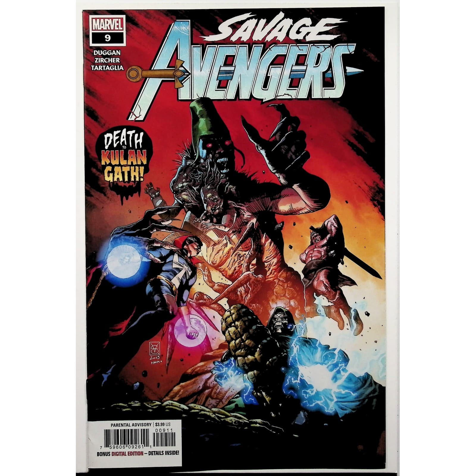 Savage Avengers #9 Comic Book Marvel 2020 1st Dr Strange as Iron Mage