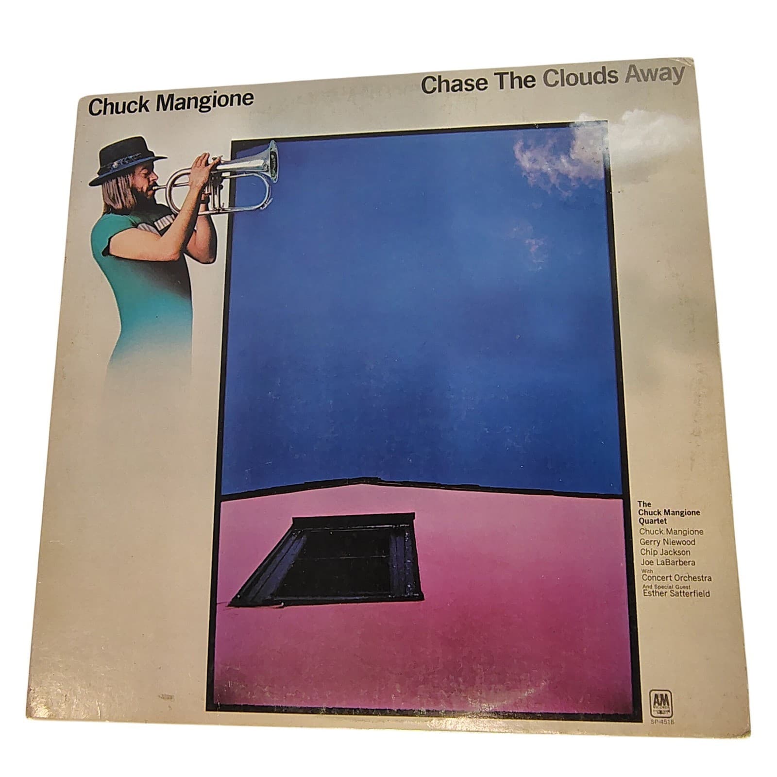 Chuck Mangione Vinyl Record Chase The Clouds Away SP-4518 Jazz LP #1975