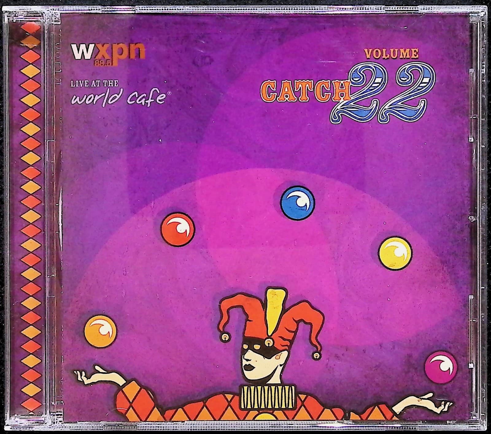 Various Artists CD Live At The World Cafe Vol 22 Catch 22 2006 Album Rock Purple