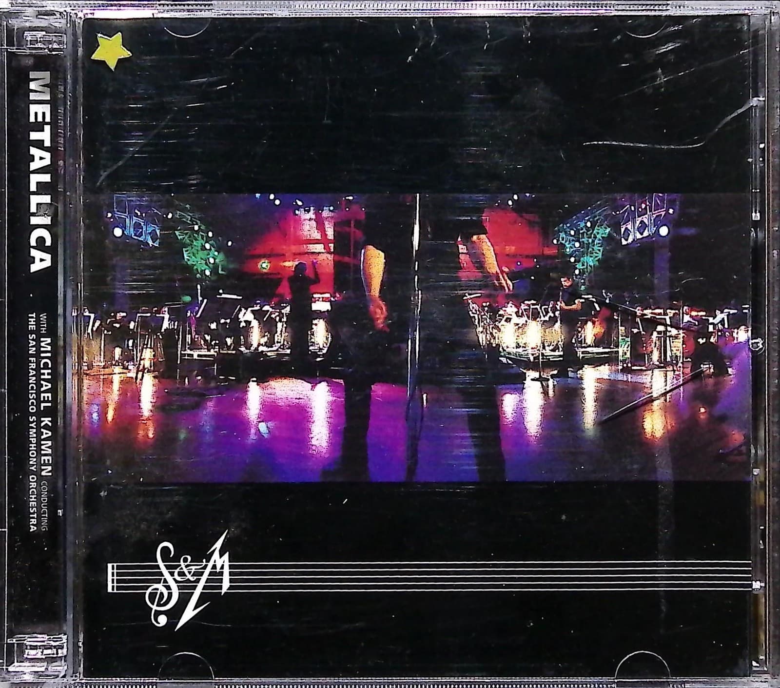 Vintage Metallica S&M Live 2 CD Album Michael Kamen SF Symphony 1999 Elektra