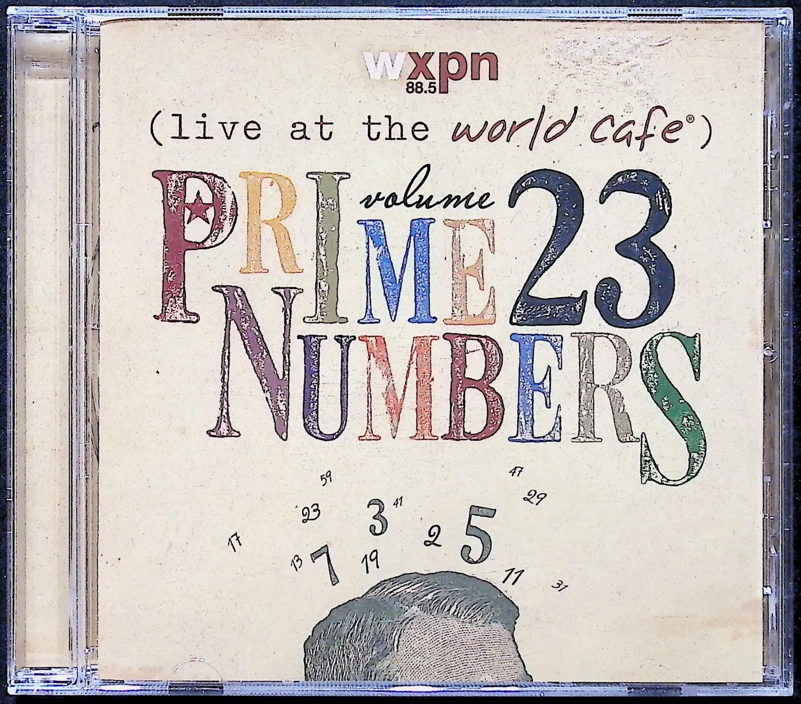 Various Artists CD Prime Numbers Vol 23 Live At World Cafe 2007 Album Rock Beige