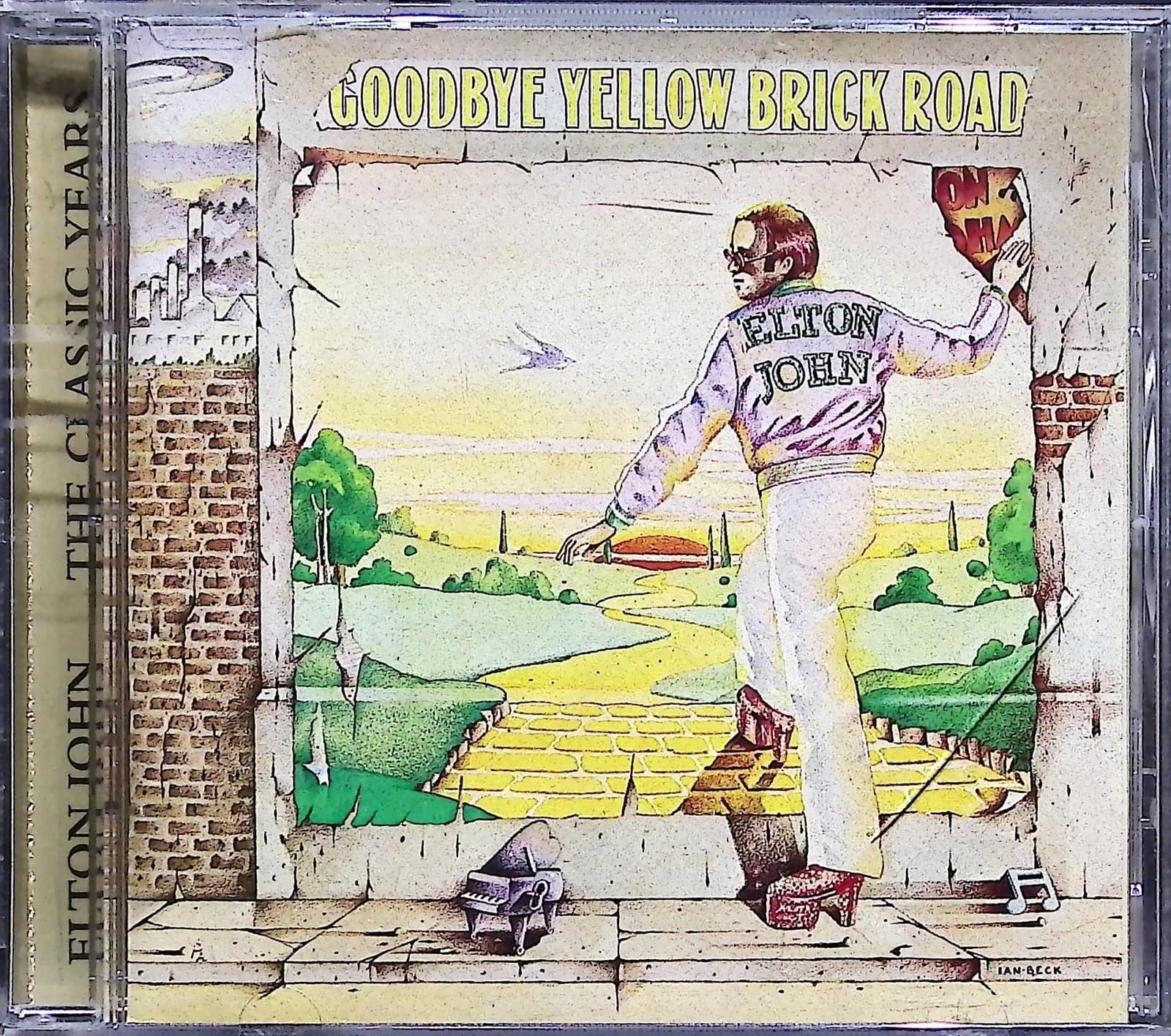 Vintage Elton John CD Goodbye Yellow Brick Road The Classic Years Remastered