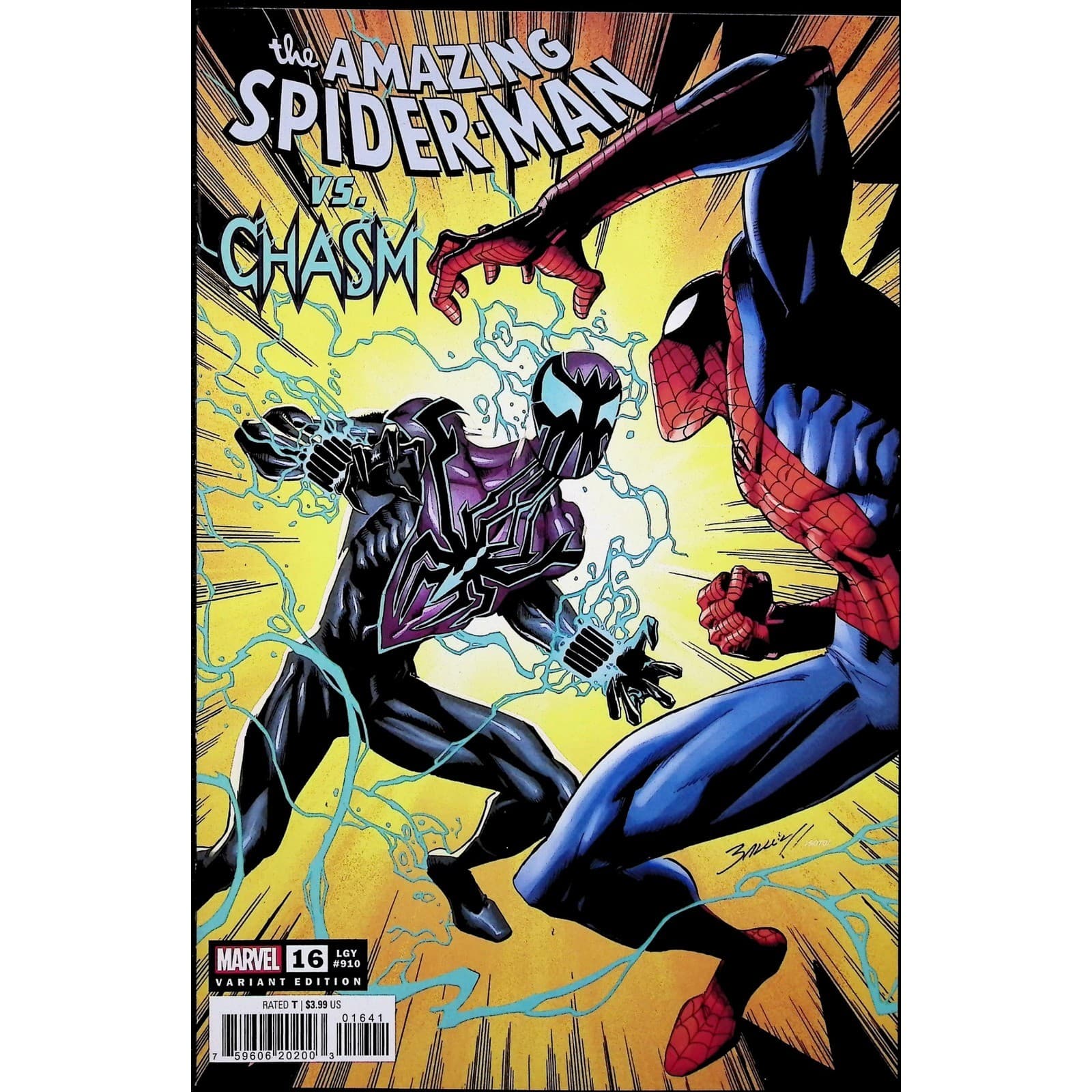 Amazing Spider-Man #16 Marvel Comic Variant Ed McGuinness Ben Reilly Chasm Key
