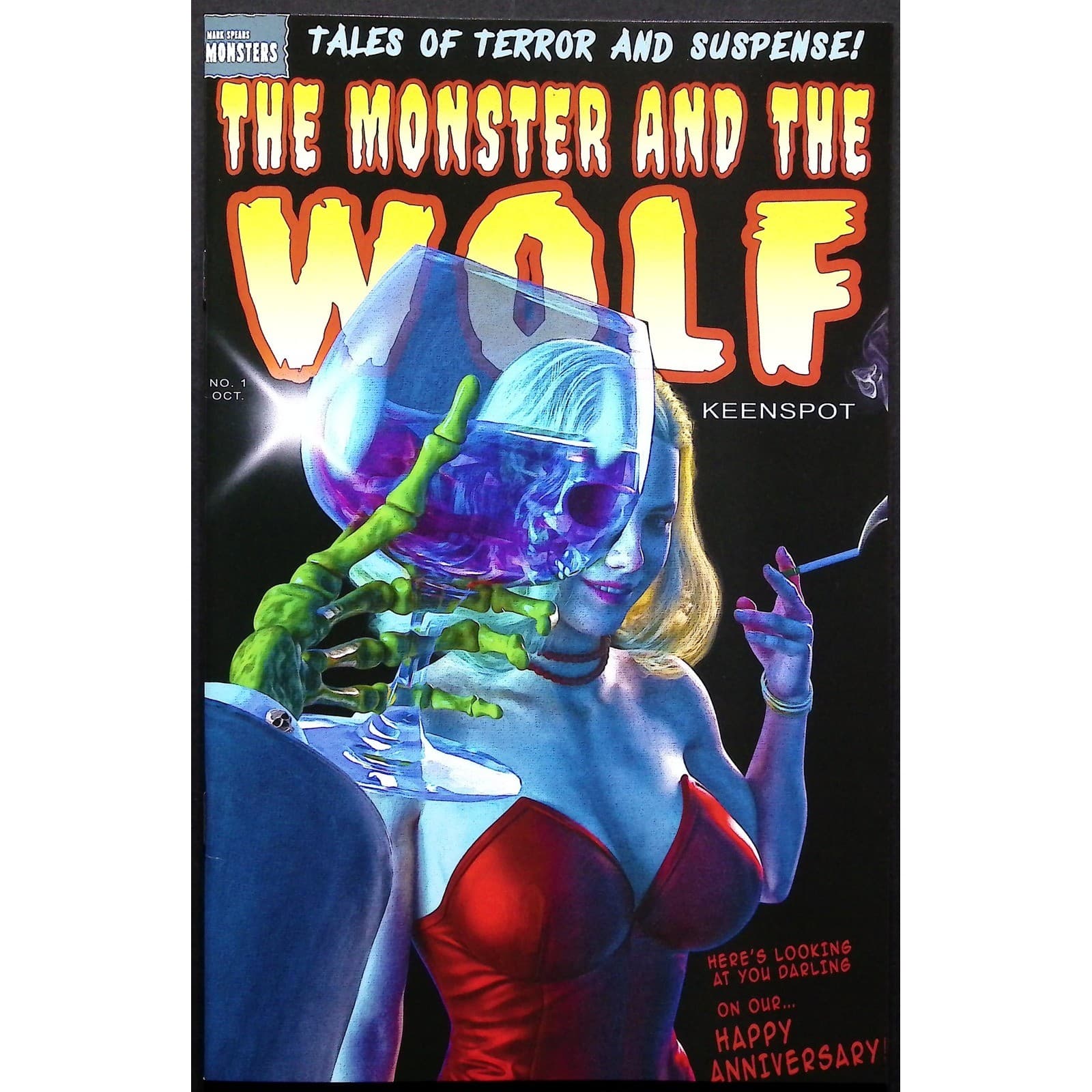 The Monster and the Wolf Comic Book #1 KeenSpot Mark Spears Cover A18