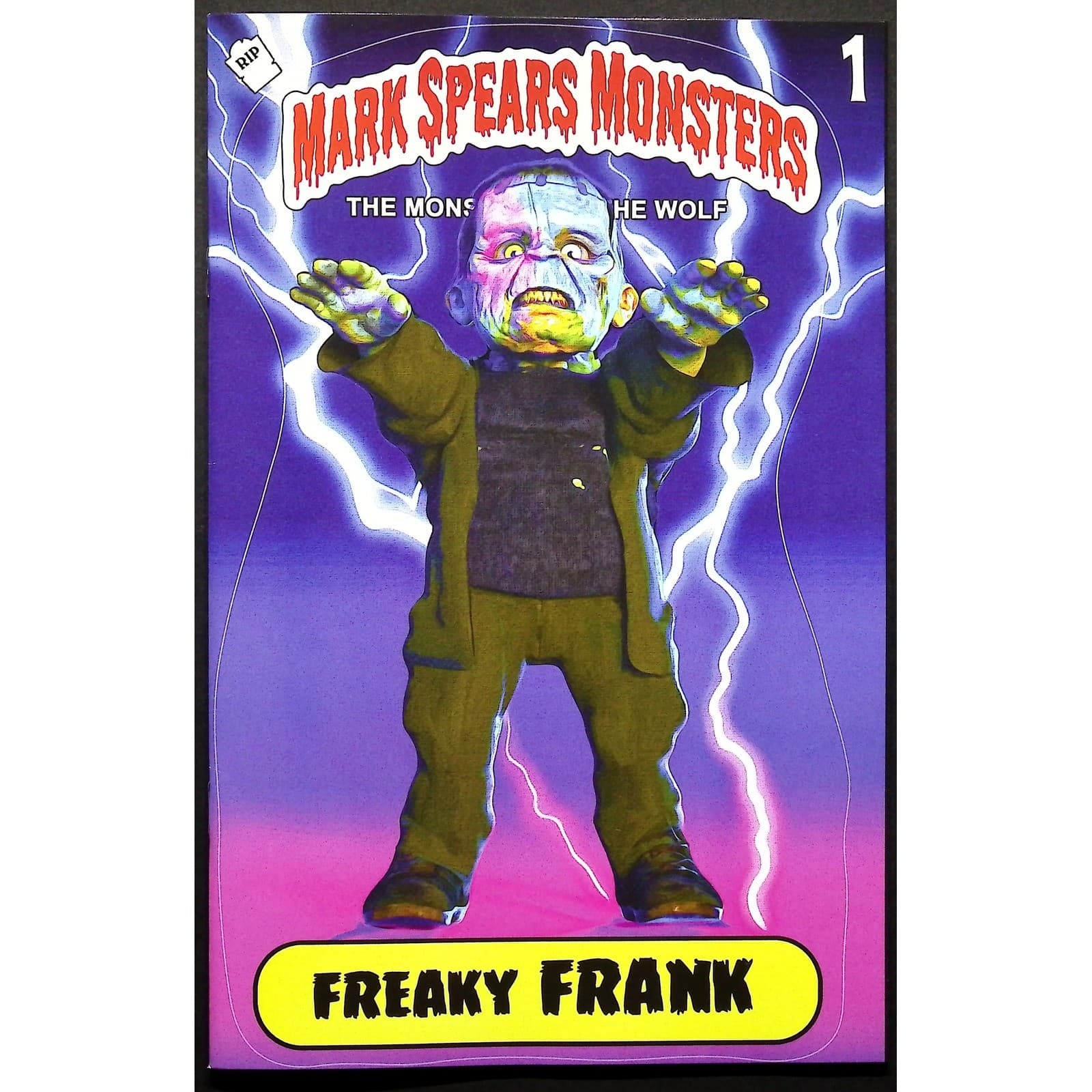 Mark Spears he Monster and The Wolf #1 Comic Book Cover A29 Freaky Frank