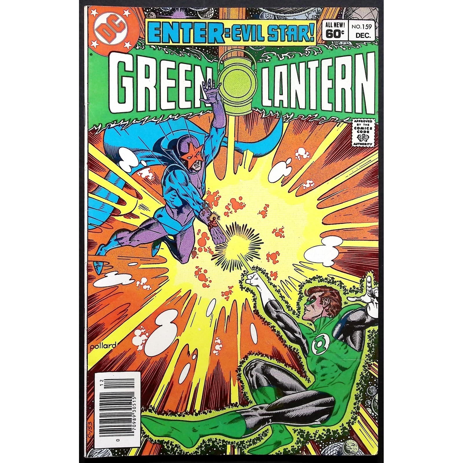 DC Comics Green Lantern Comic Book #159 Evil Star Hal Jordan 1982