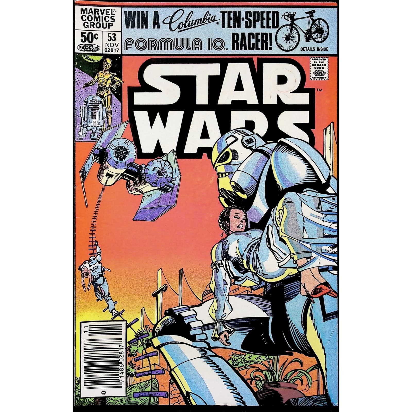 Star Wars #53 Newsstand Marvel comic book 1981