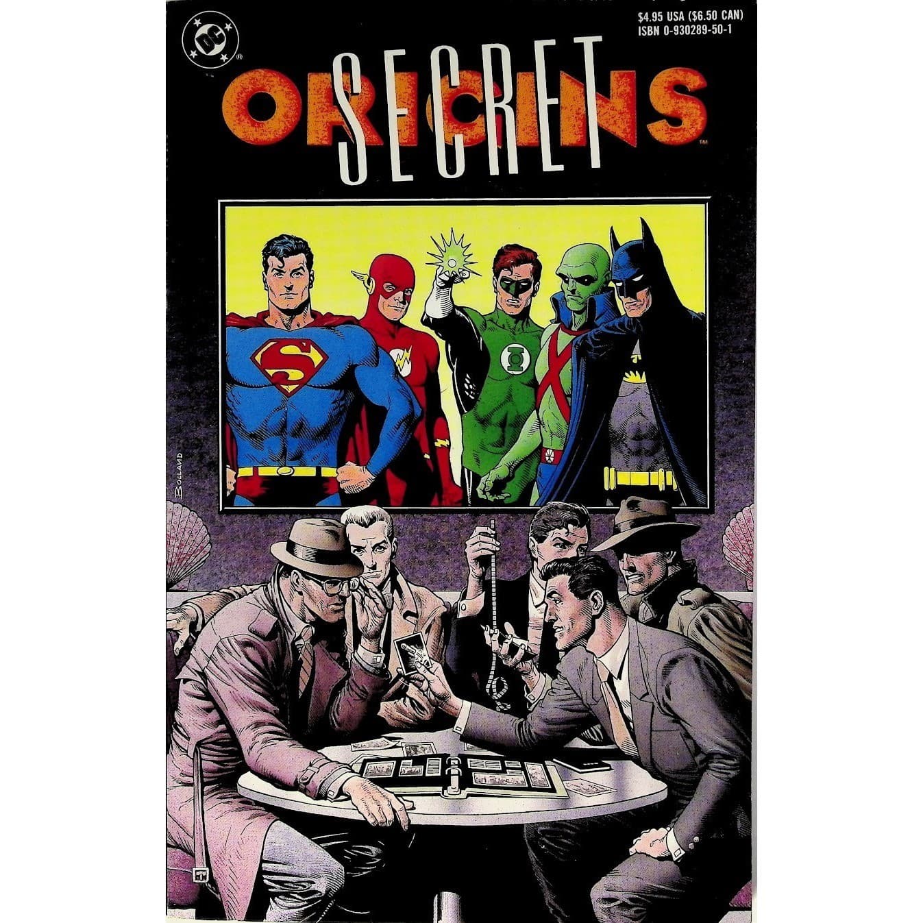 Secret Origins #1 Prestige Format 1990 Brian Bolland Cover DC Comics VF/NM