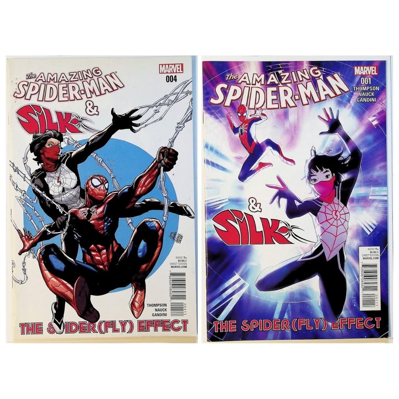 The Amazing Spider-Man & Silk: The Spider (Fly) Effect Comic Book Lot