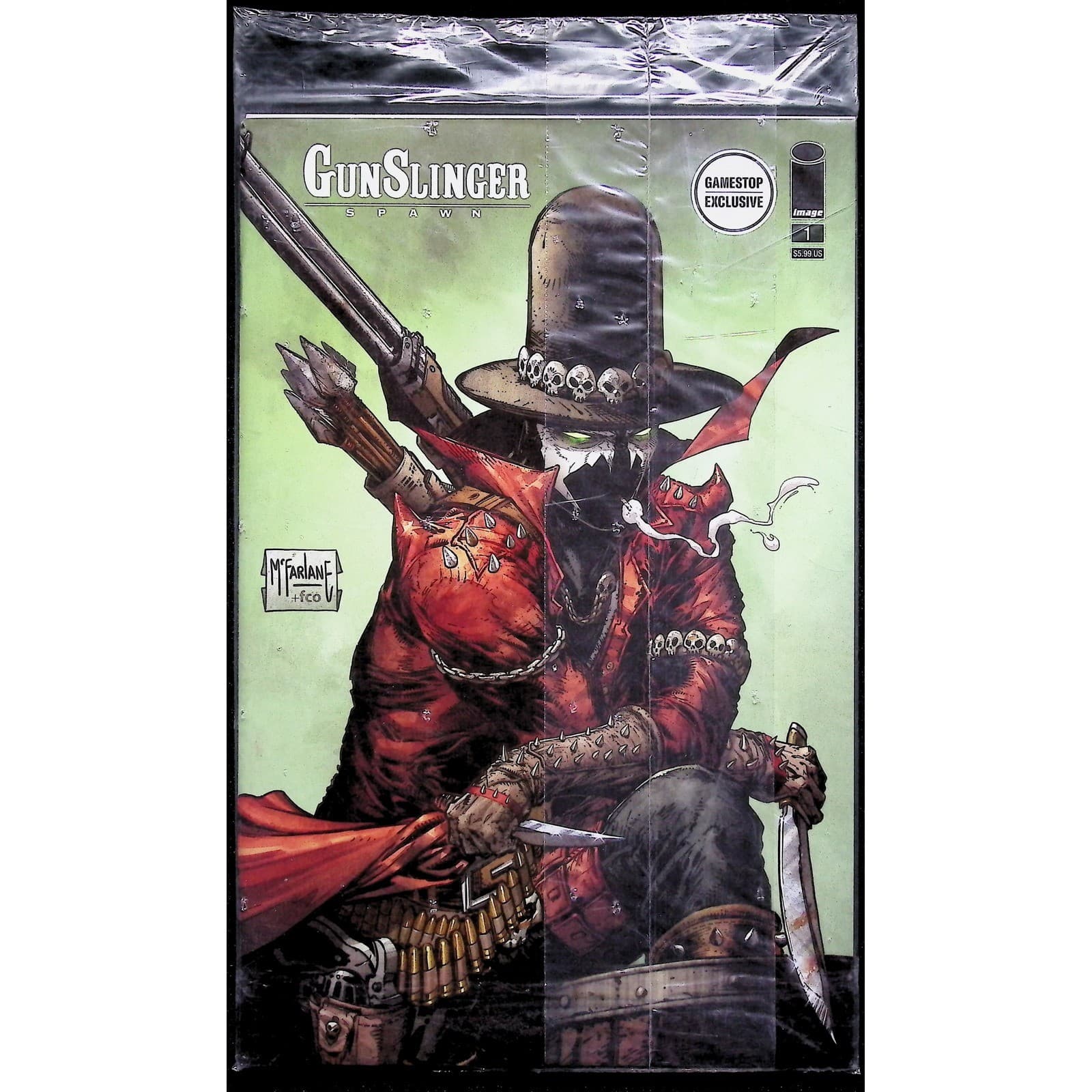 Spawn's Universe #1 GameStop Exclusive McFarlane 1st Jericho Disruptor VF/NM