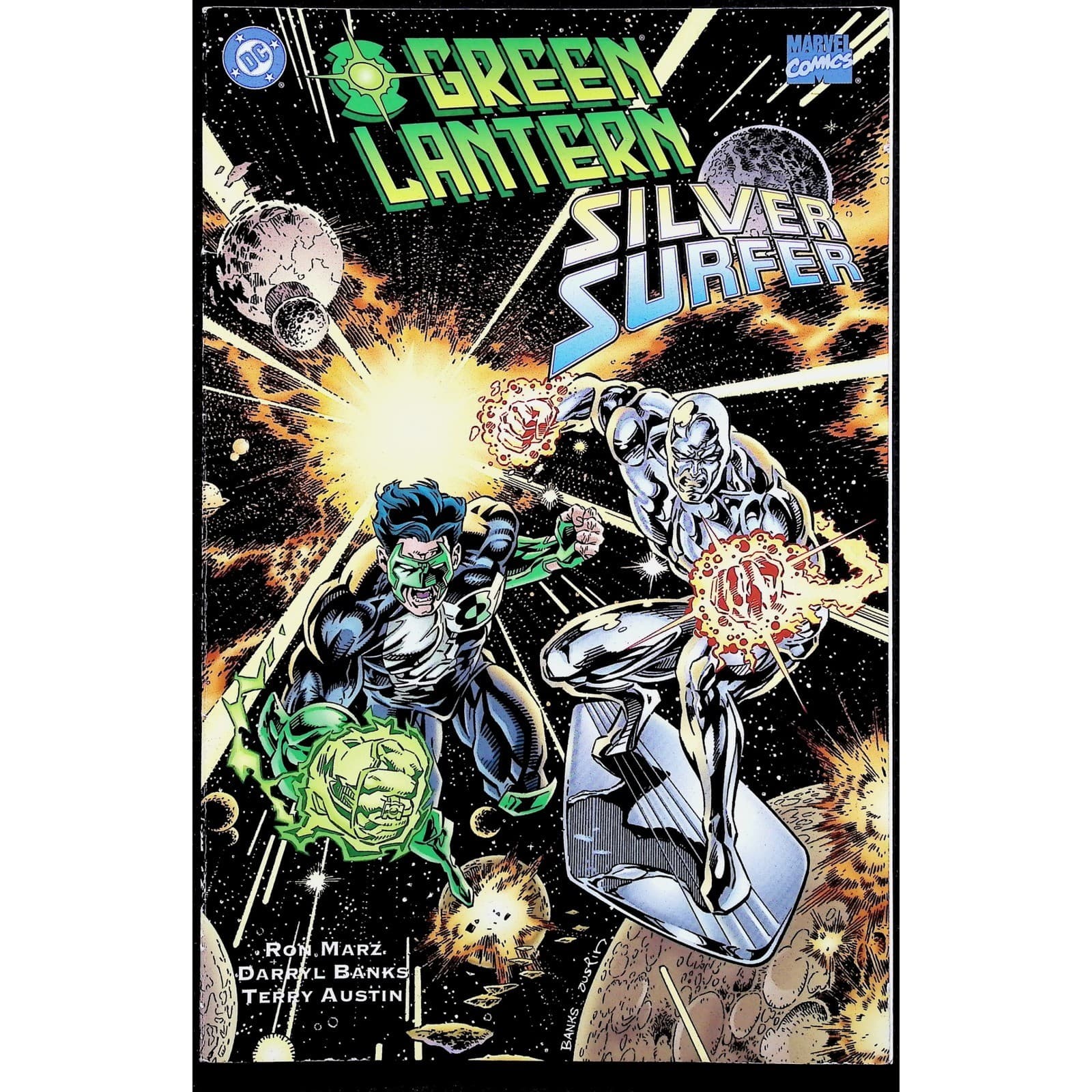 DC Comics Green Lantern Silver Surfer #1 Unholy Alliances Thanos Parallax VF-