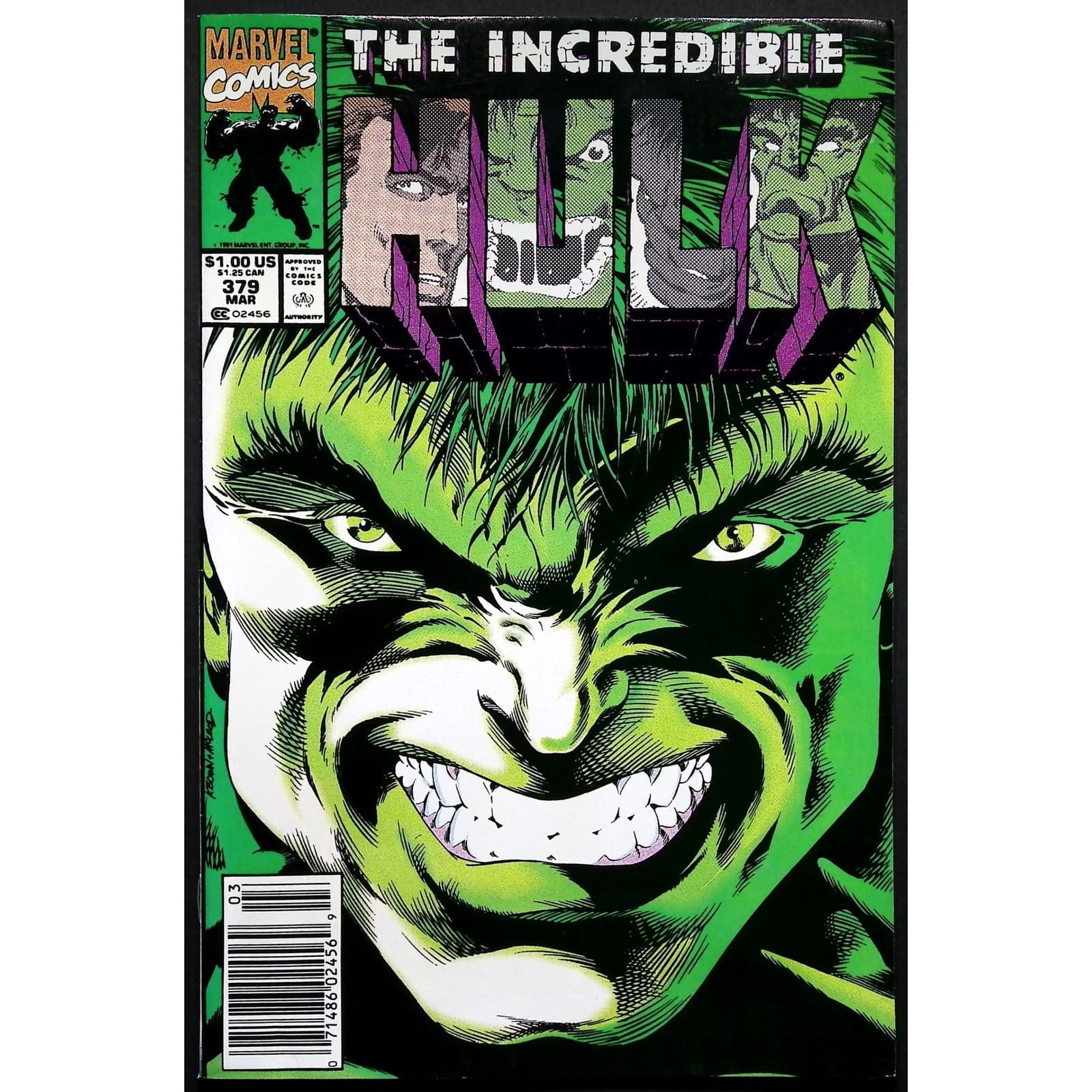 Incredible Hulk 379 Marvel Comic Book Newsstand 1st Ajax Achilles Atalanta VF+