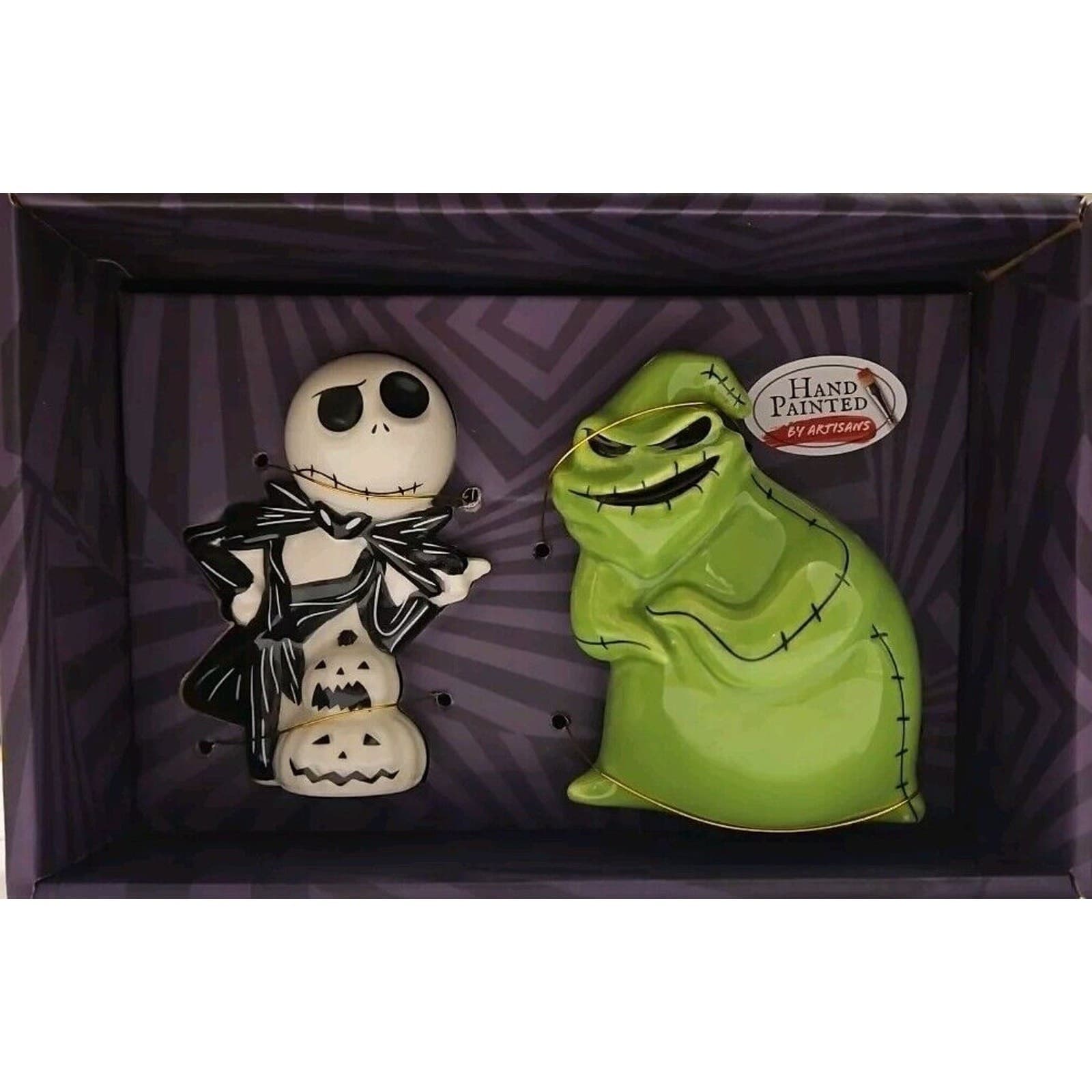 Nightmare Before Christmas Jack Oogie Boogie Salt Pepper Shakers
