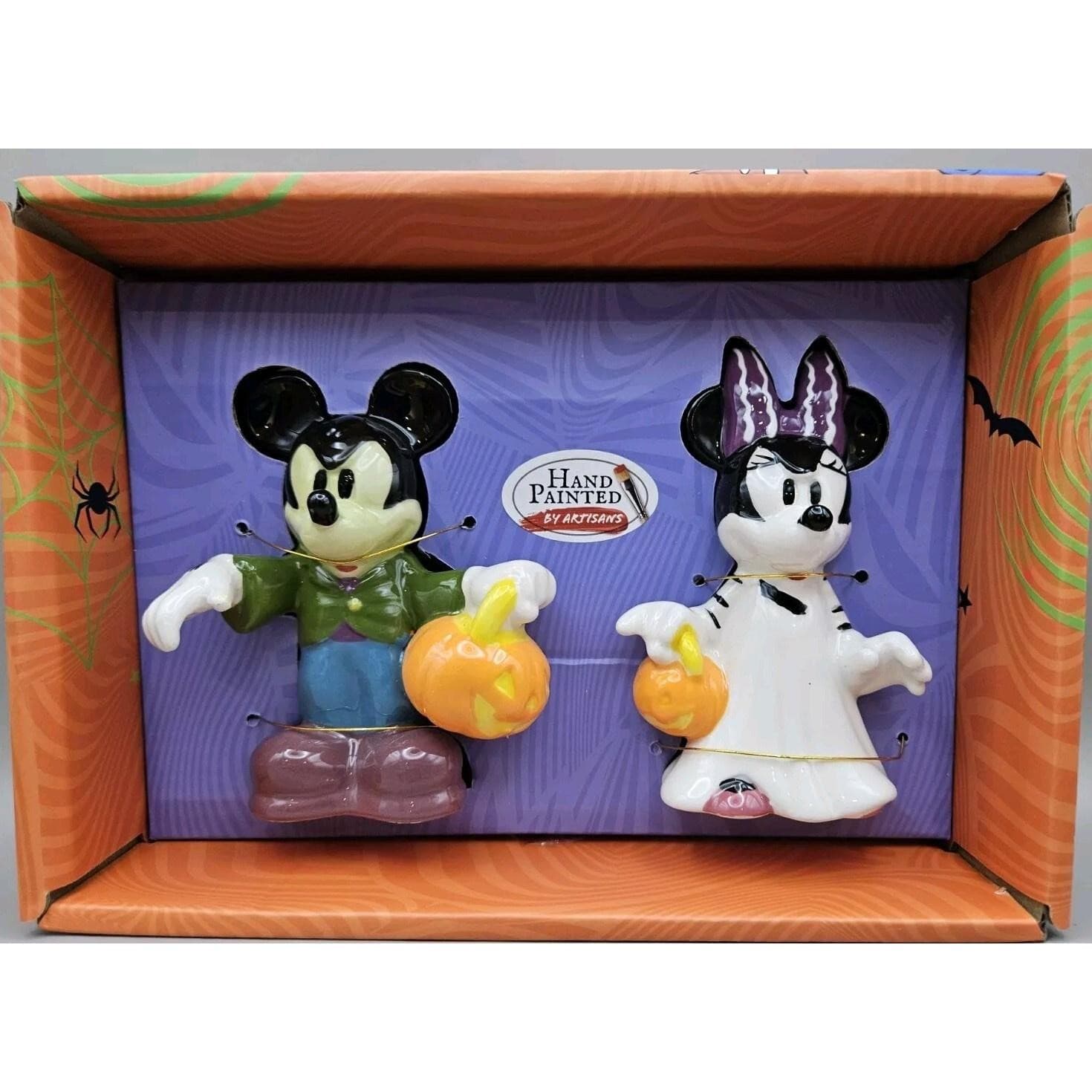 Disney Mickey & Minnie Mouse Frankenstein Halloween Salt & Pepper Shaker
