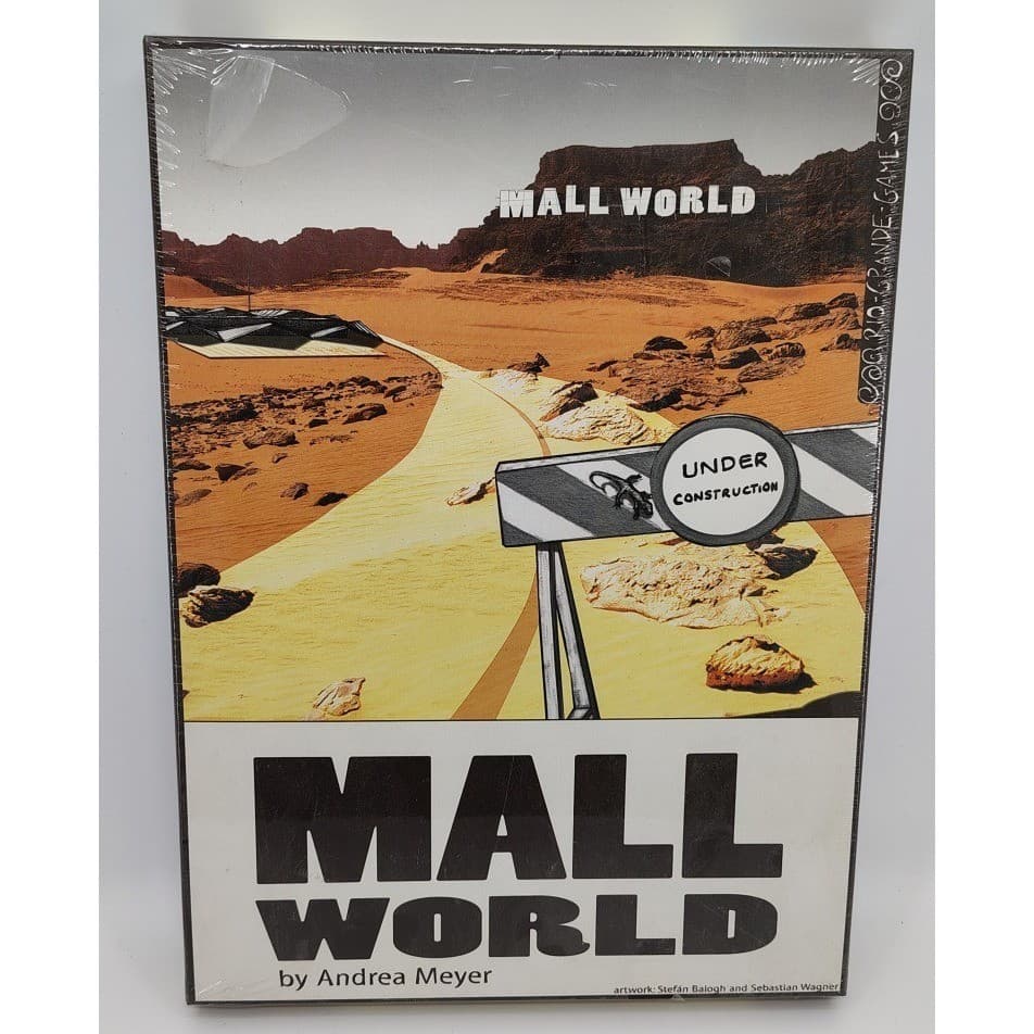 Mall World Board Game Rio Grande Games Brand New Sealed Out Of Print