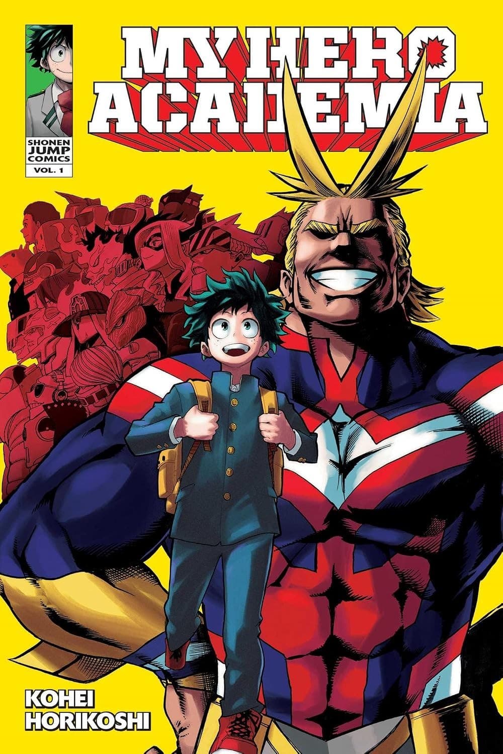 My Hero Academia, Vol. 1: Izuku Midoriya: Origin - Anime Manga Reading Nerd Gift