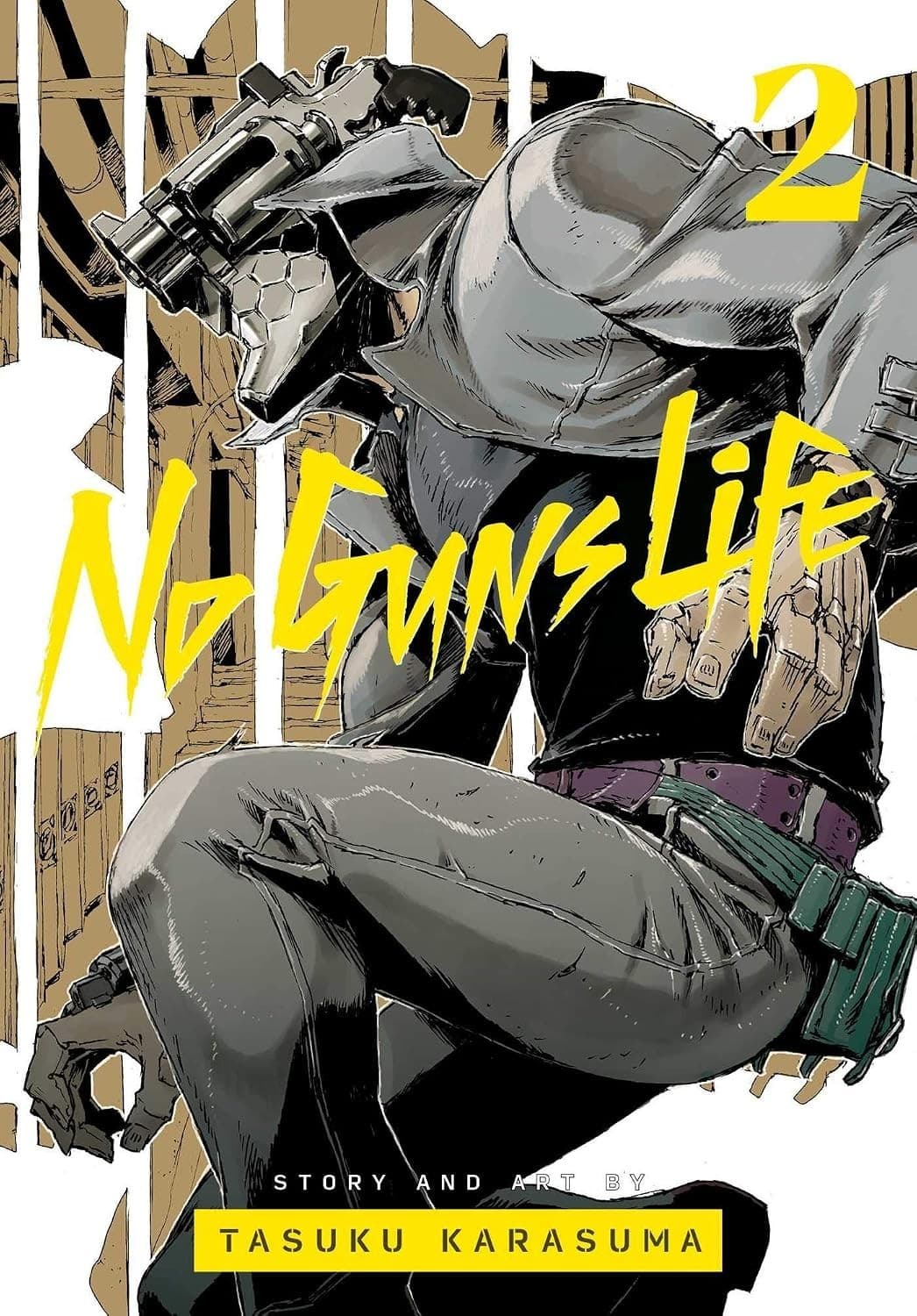No Guns Life Vol 2 Manga - Action Anime Manga Reading Nerd Gift