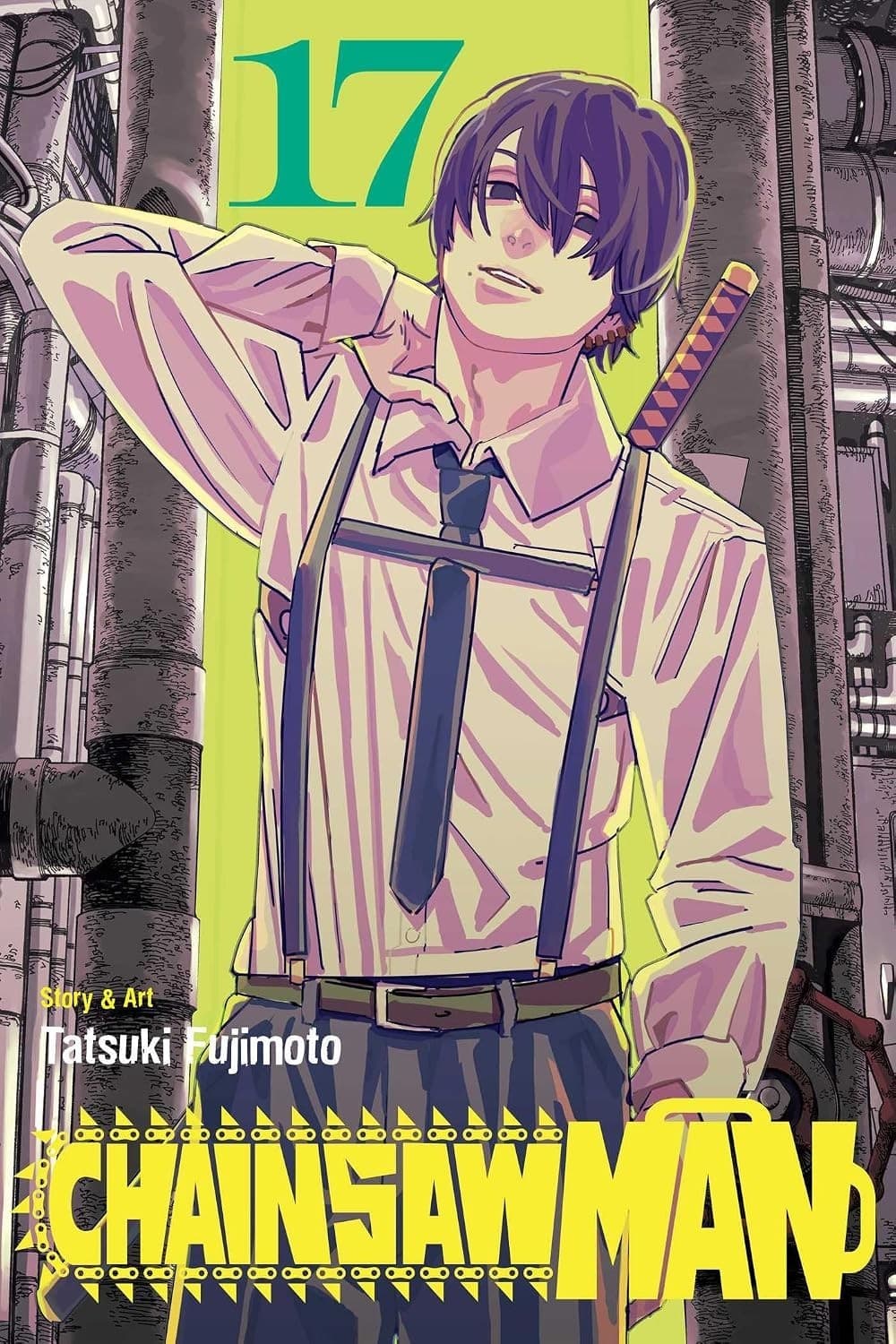 Chainsaw Man vol 17 - Anime Manga Reading Nerd Gift - Brand New Never Read