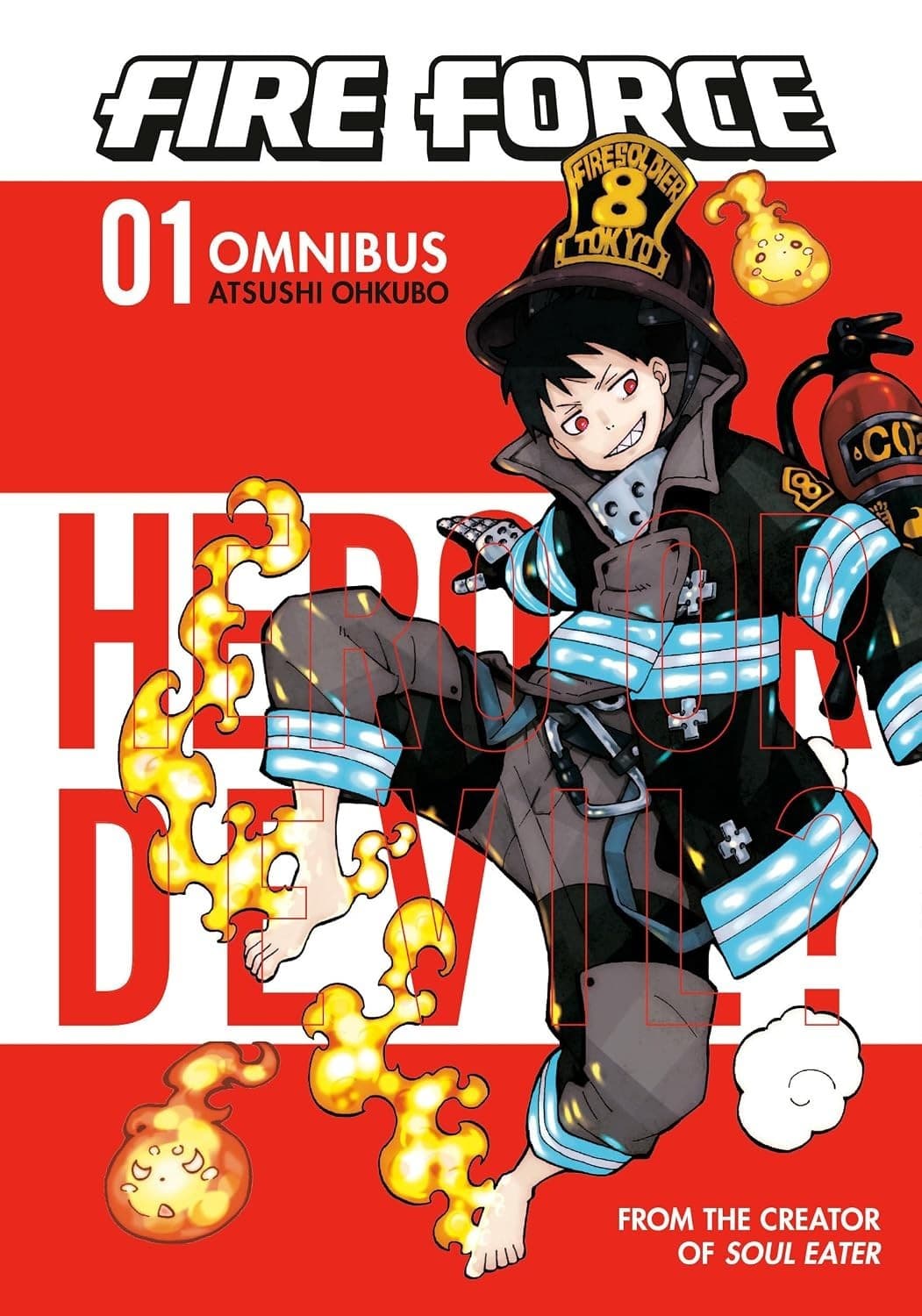 Fire Force Omnibus Graphic Novel Volume 01 Volumes 1 - 3 - Anime Manga Gift