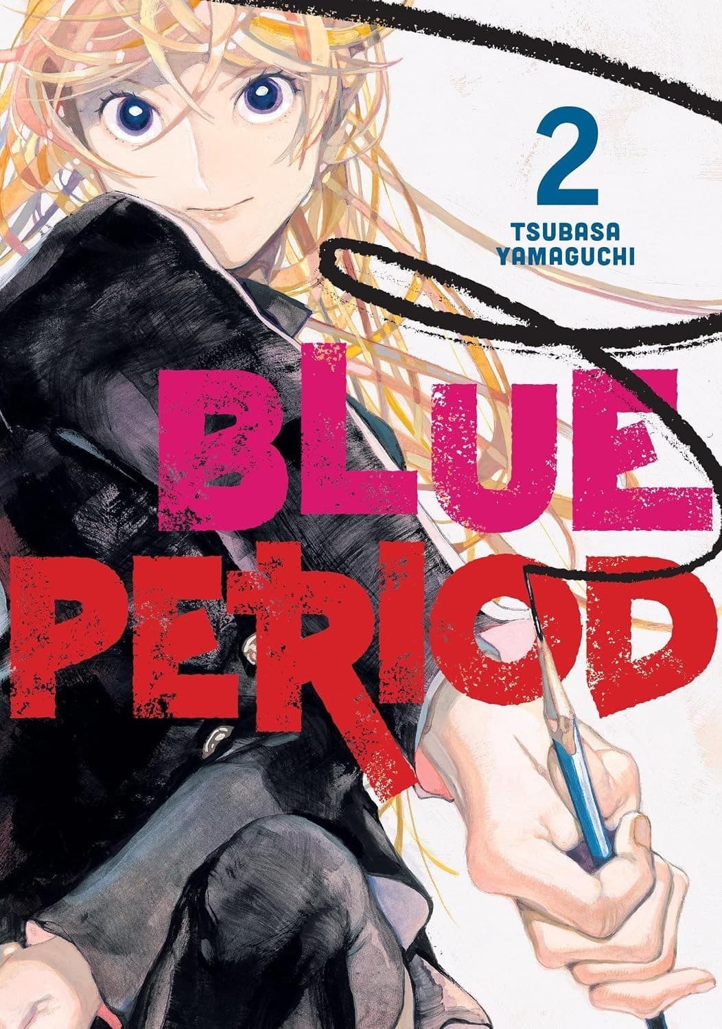 Blue Period Vol 2 - Manga Anime Reading Nerd Gift - Brand New Never Read
