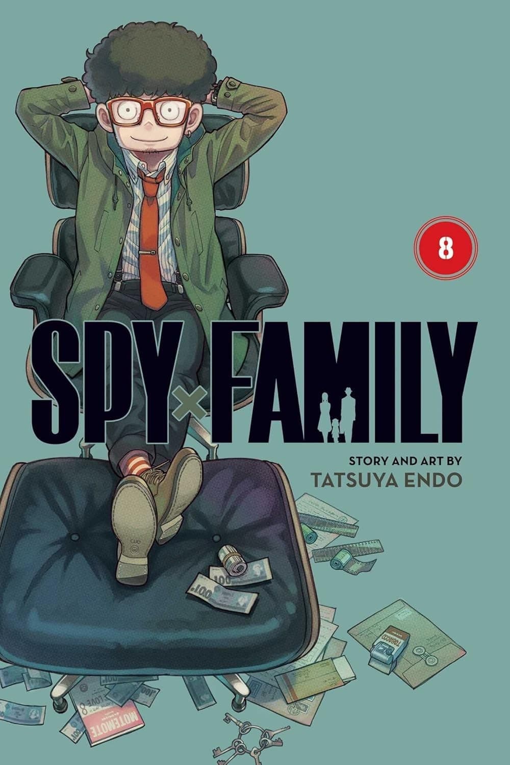 Spy x Family, Vol. 8 - Anime Manga Reading Nerd Gift - Brand New Never Been Read