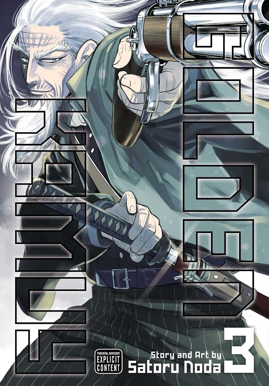 Golden Kamuy Vol 3 - Anime Manga Reading Nerd Gift - Brand New Never Been Read