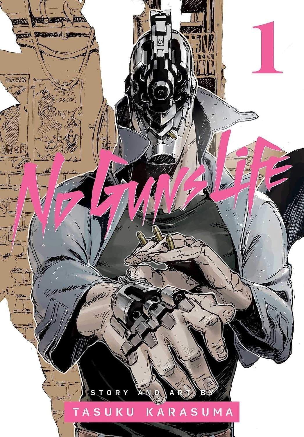 No Guns Life Vol 1 Manga - Action Anime Manga Reading Nerd Gift
