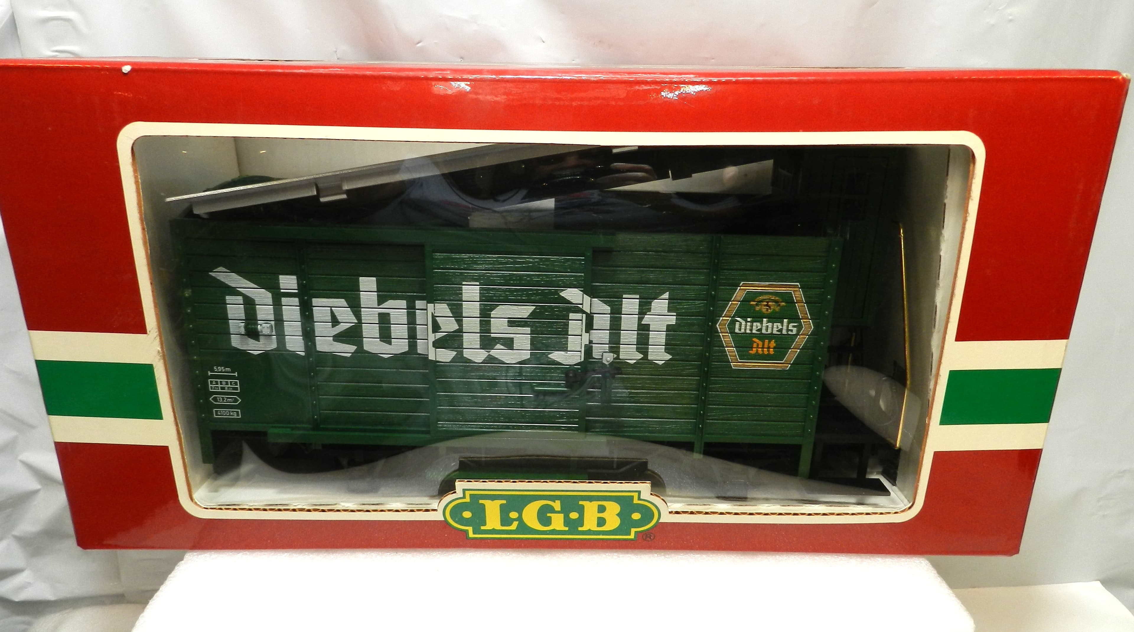 LGB 43260 Iebel Beer Train Car G-scale (1:22.5) model freight car Unopened (O92K