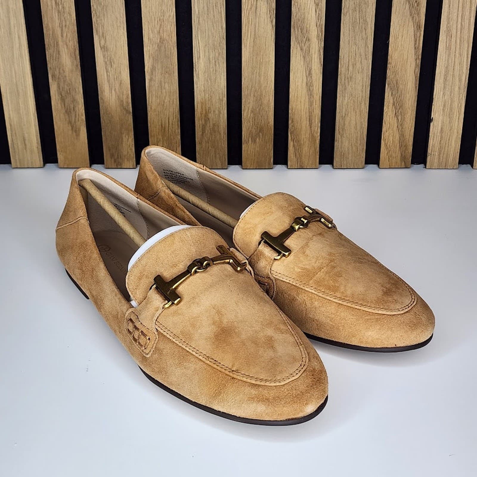 NEW - Giani Bernini Beckhamm Loafers – Women’s Suede Slip‑Ons - Size 6.5 M