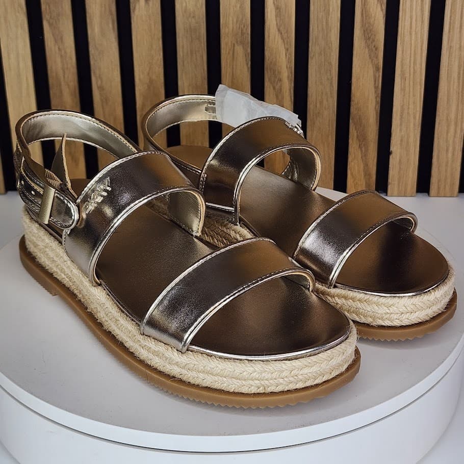 NEW - DKNY Bernae Women’s Slingback Sandals Champagne - Size 5 M