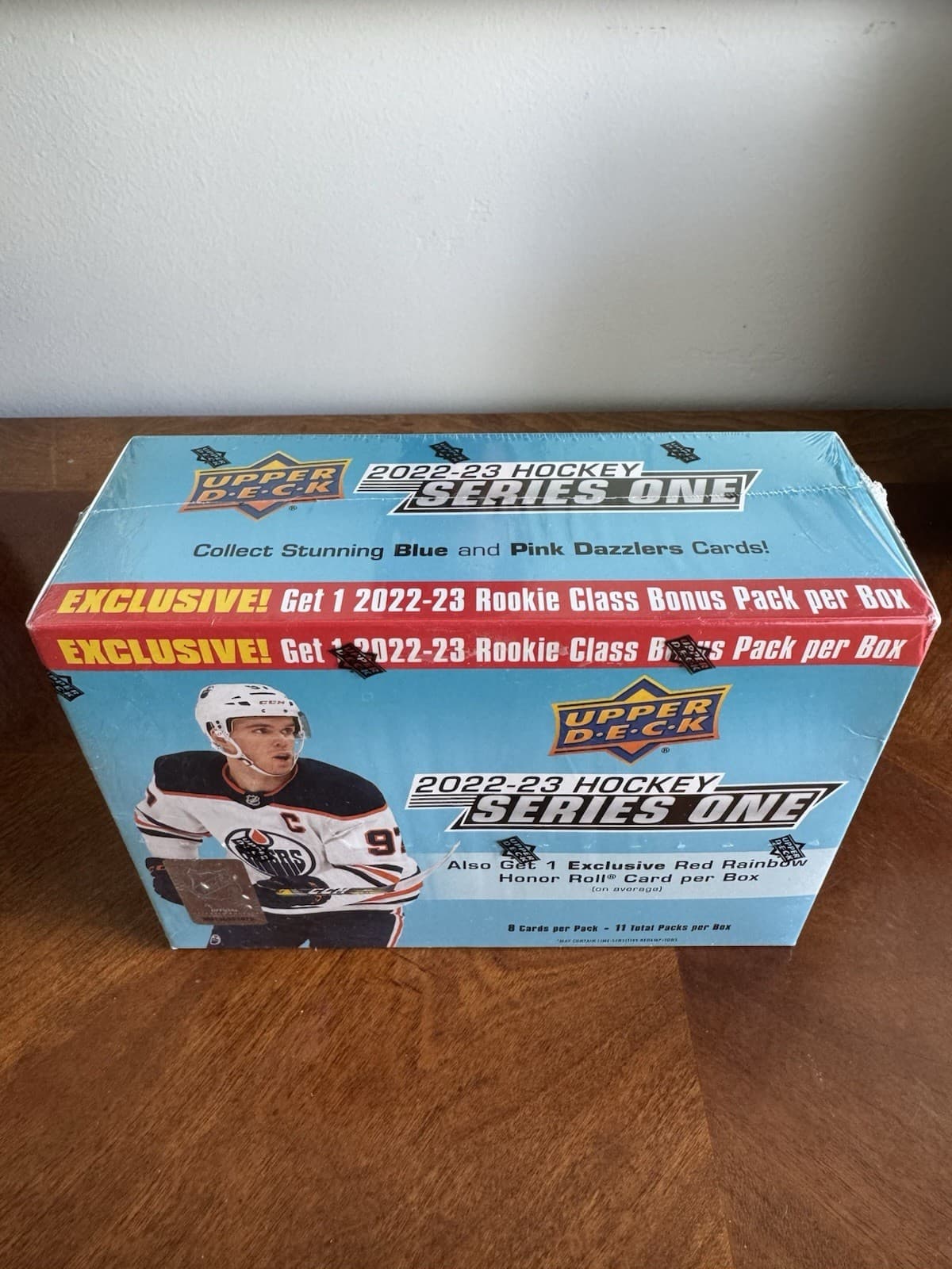 Upper Deck 2022-23 Hockey Series One 6 Packs Per Box 48 Cards-Lot of 2 NEW