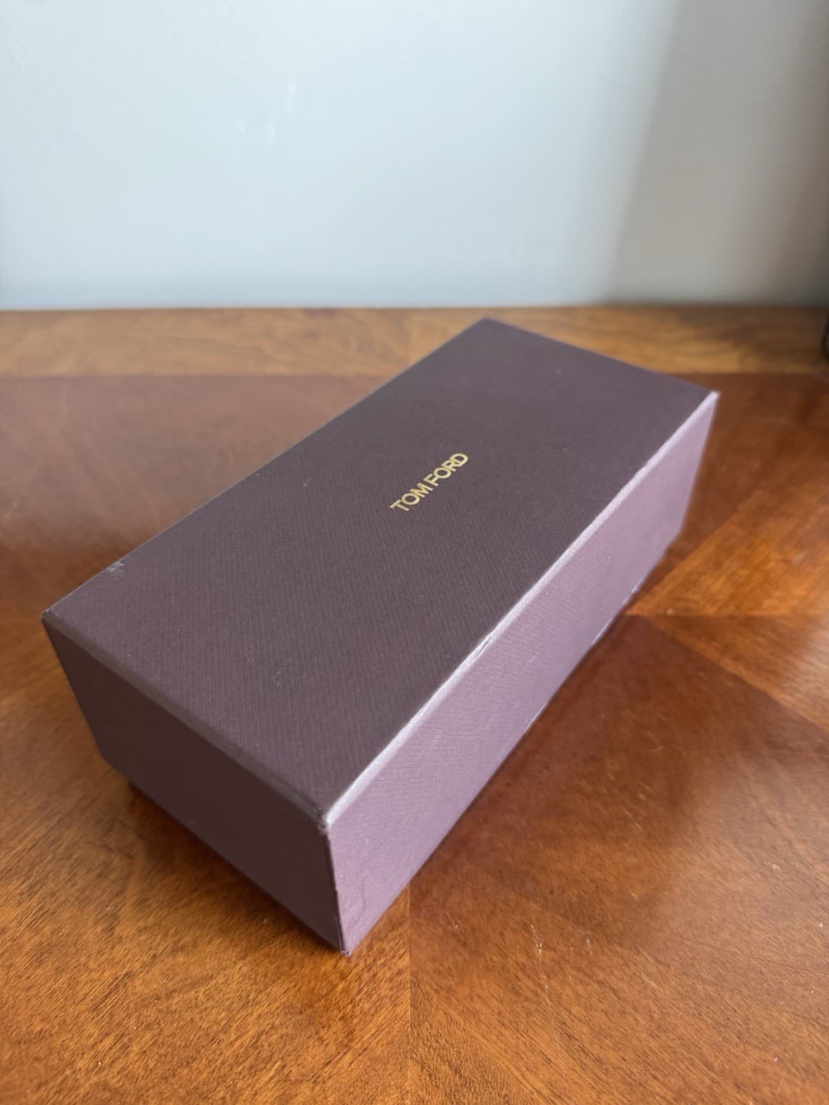 Tom Ford Empty Eyeglasses Box Brown Luxury Display Case Authentic