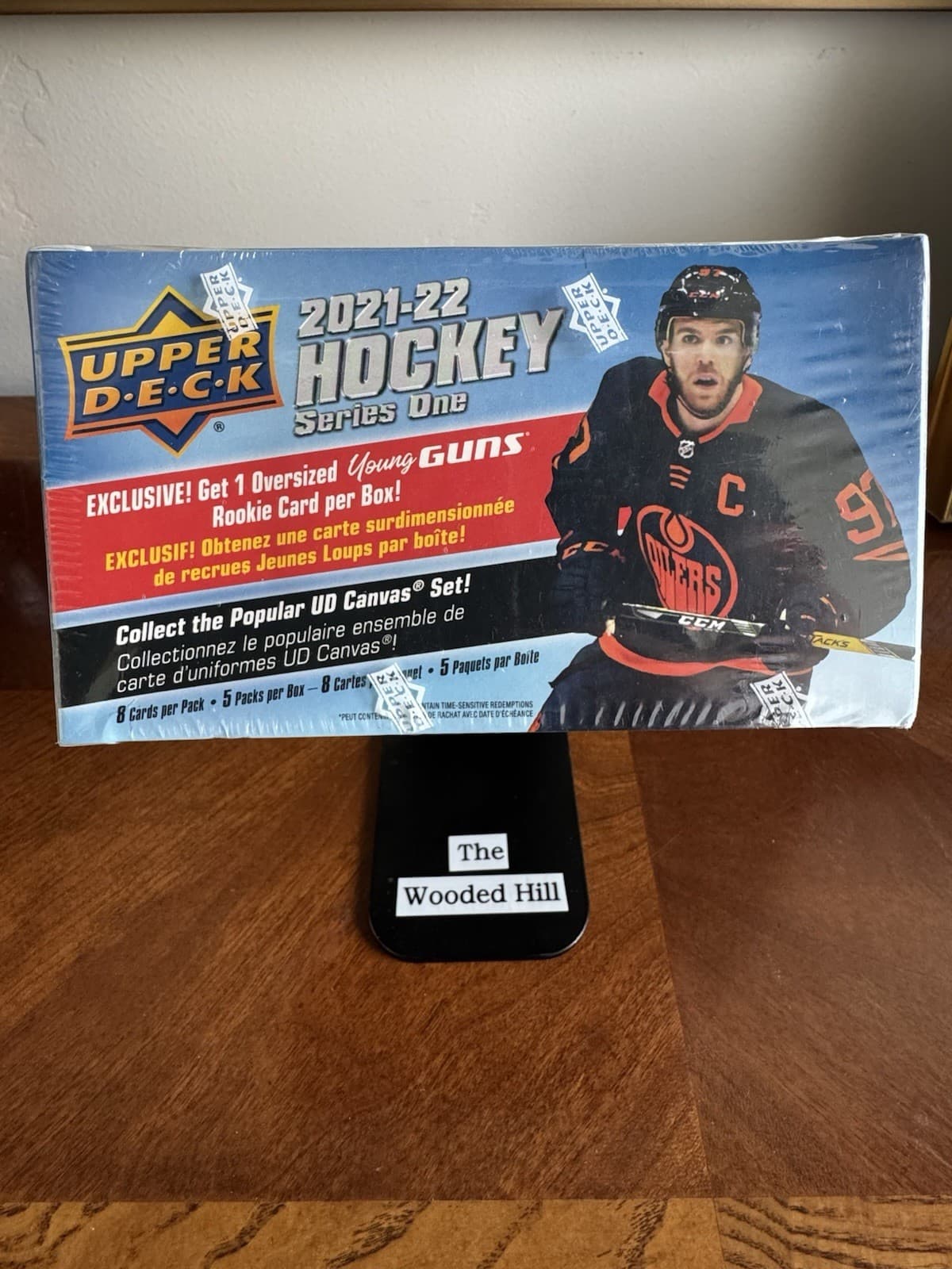 2021-22 UD Hockey Series One Exclusive Oversized Young Guns Insert Cole Caufield