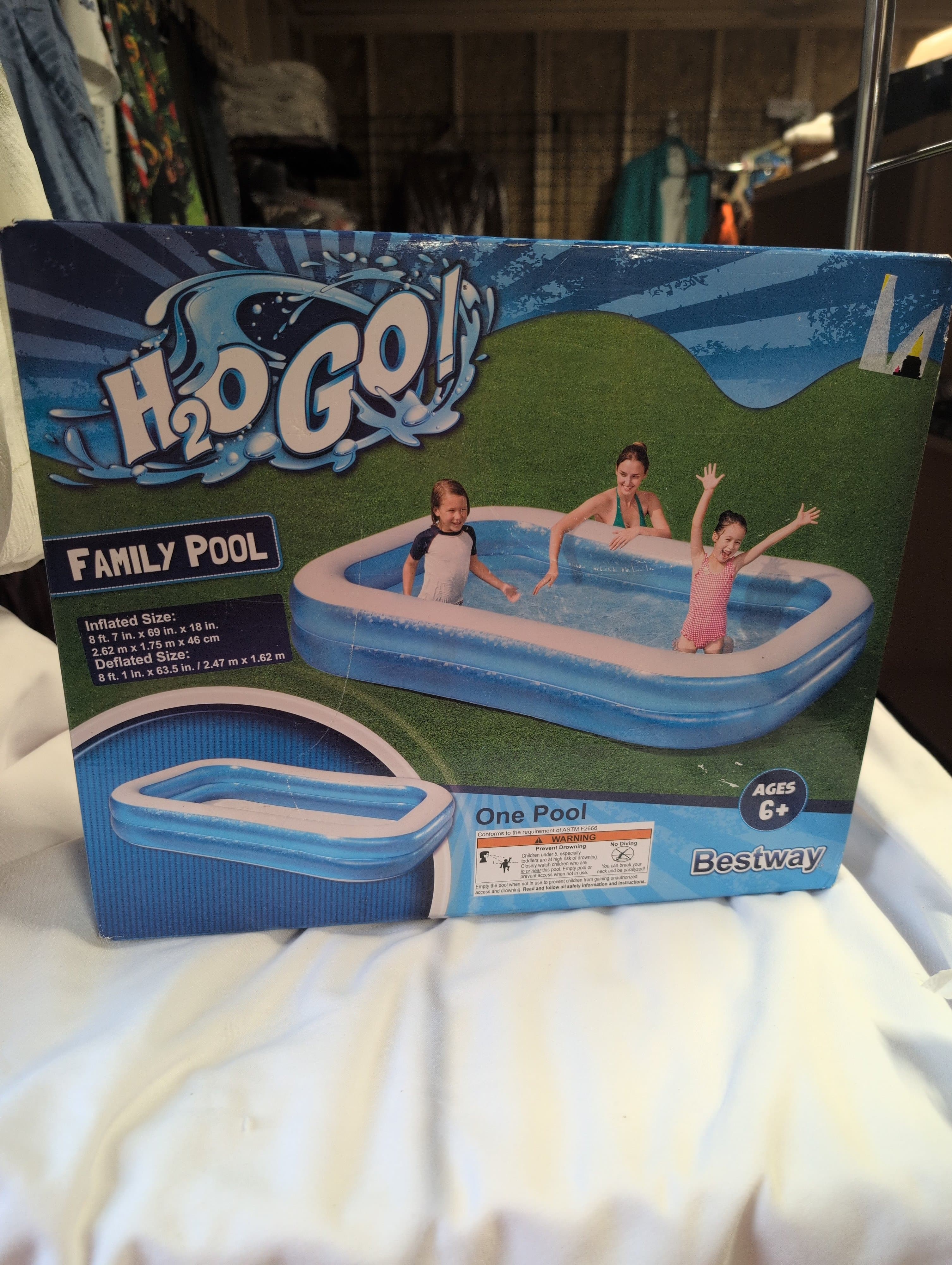 Bestway H2O Go Family Pool Ages 6+
