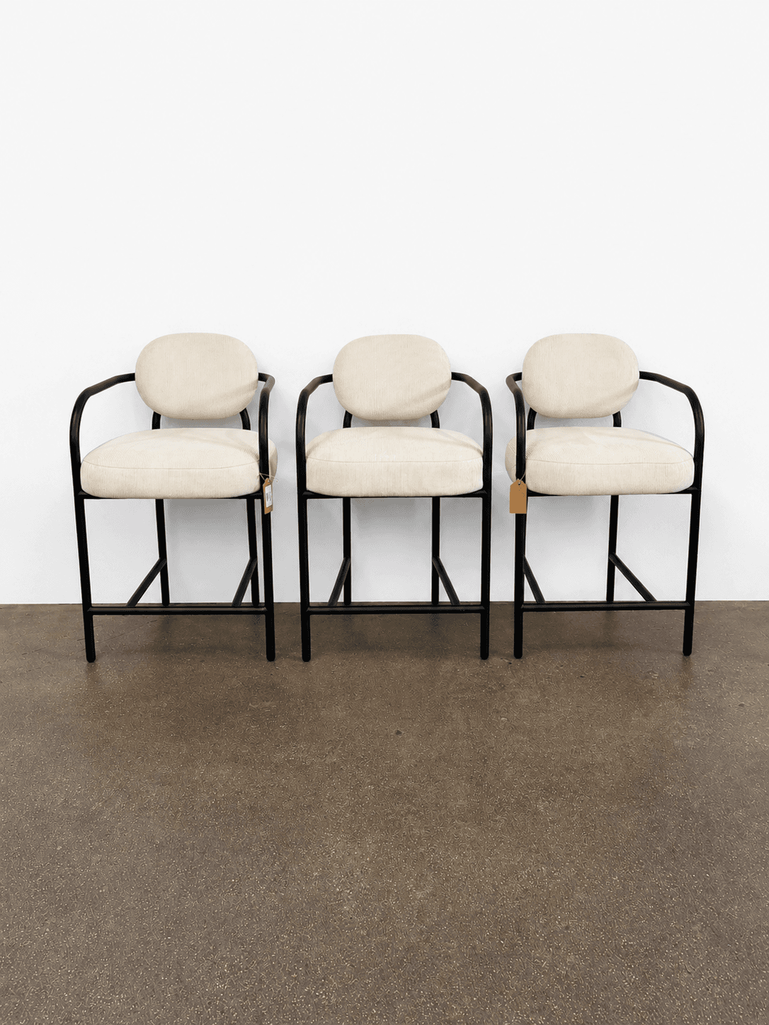 Denver Modern Arches Counter Stool - Cream