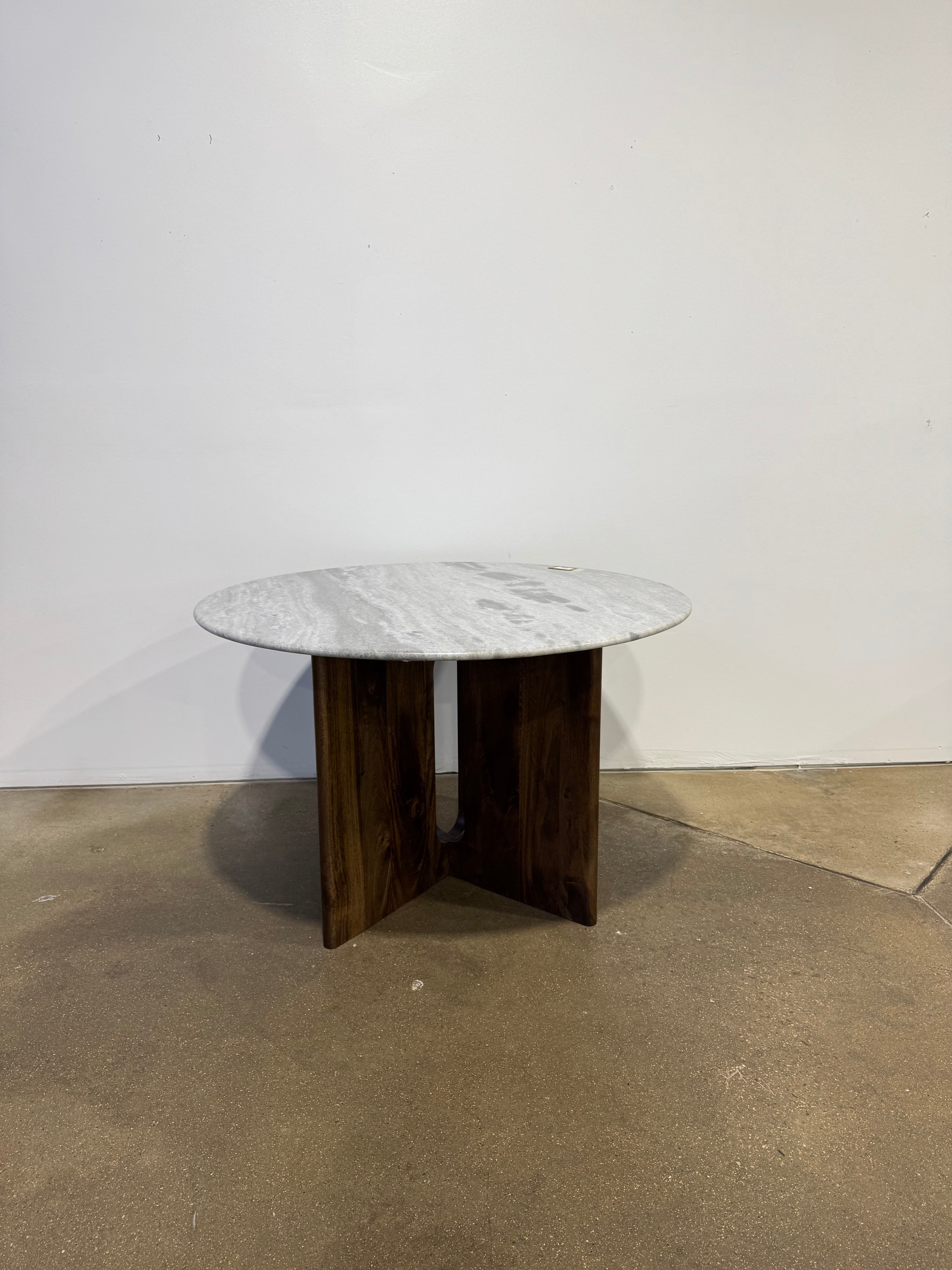 Moe's Home Collection Stanley Dining Table, White Marble