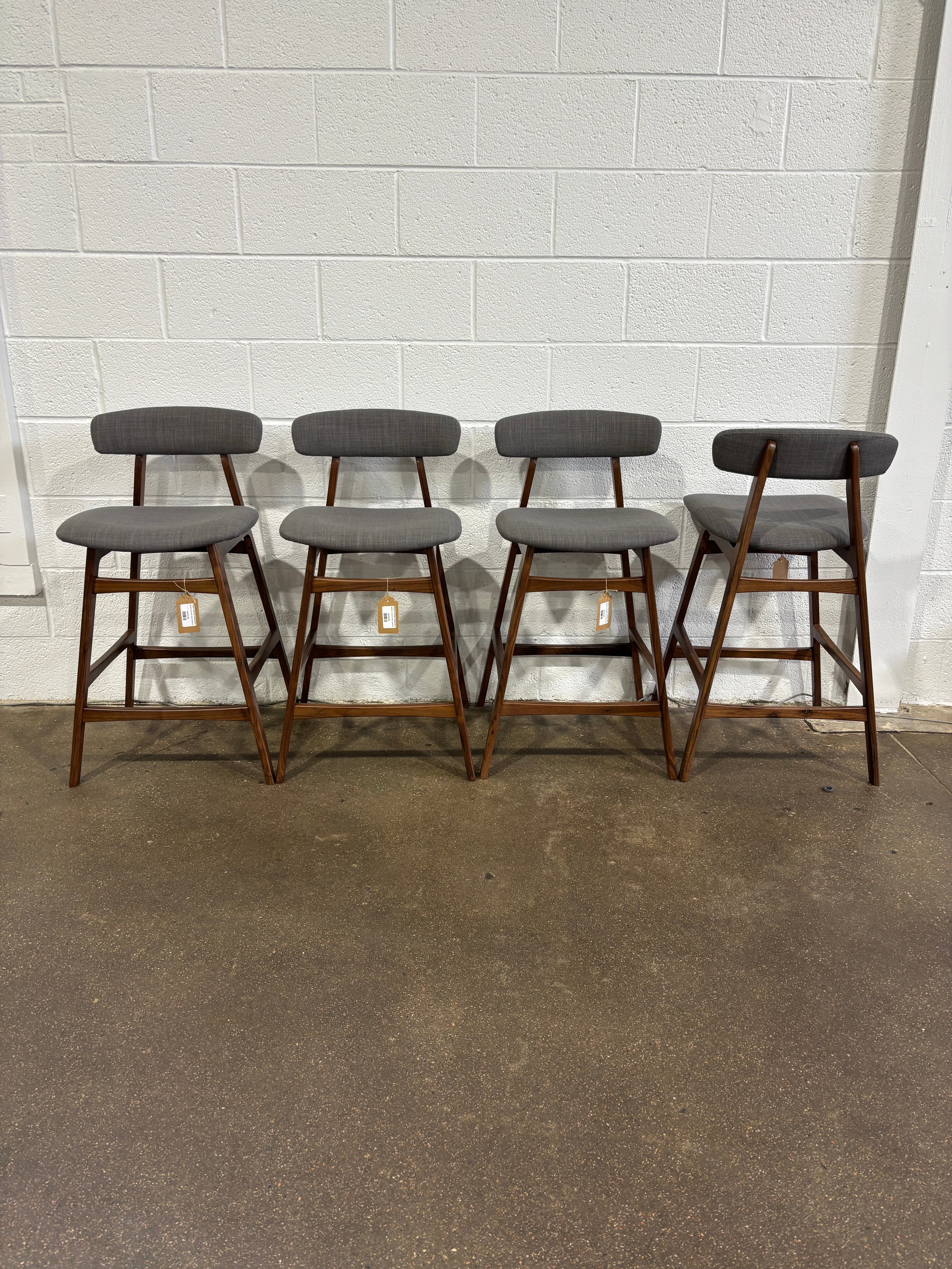 Moe's Home Collection Belfort Counter Stool, Walnut