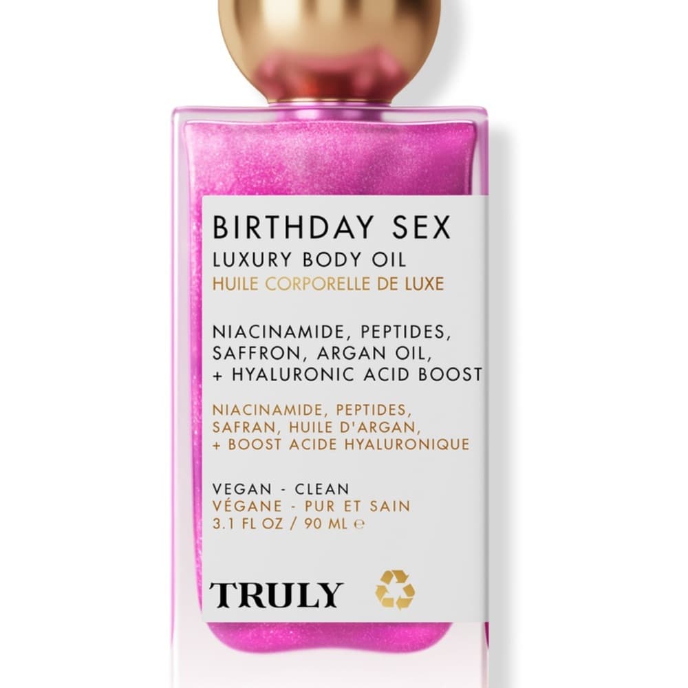 TRULY Birthday Sex Luxury Body Oil - Pink
