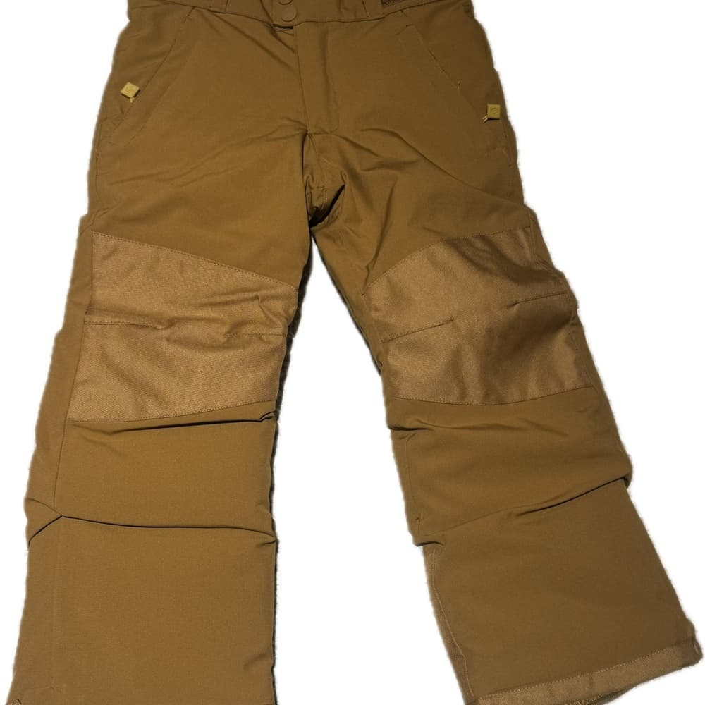 Kids Brown Snow Pants