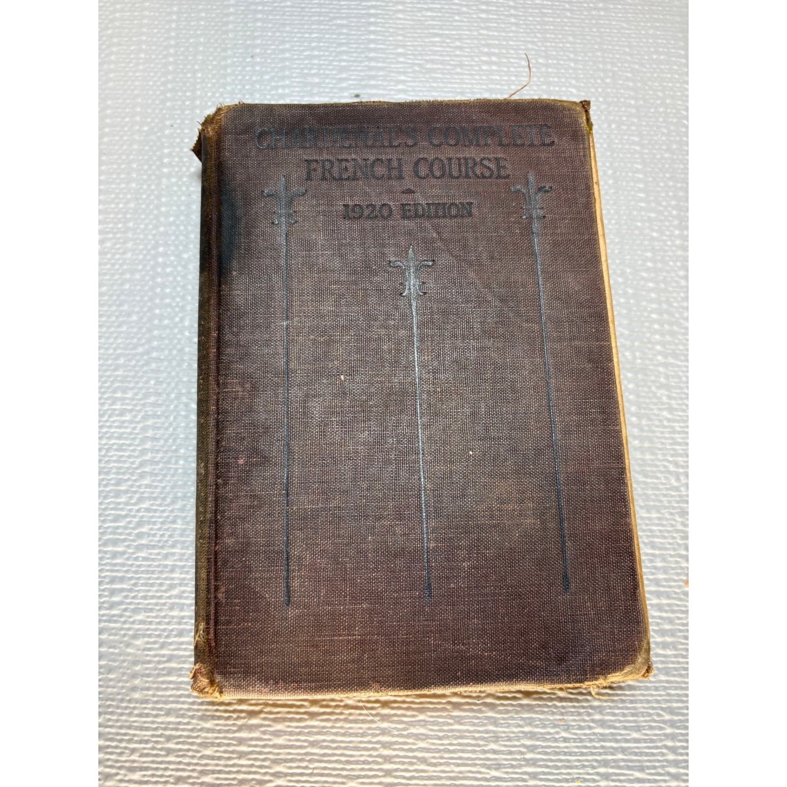 Chardenal's Complete French Course 1920 Edition Allyn and Bacon Antique Book